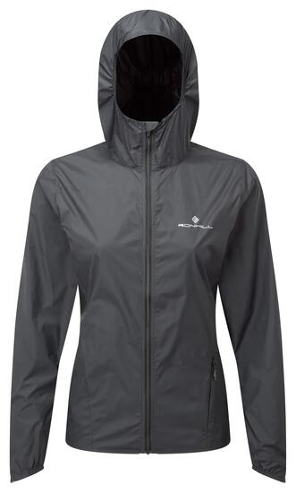 Veste femme - course à pied - imperméable - Tech All-Terrain - noir et gris-vert