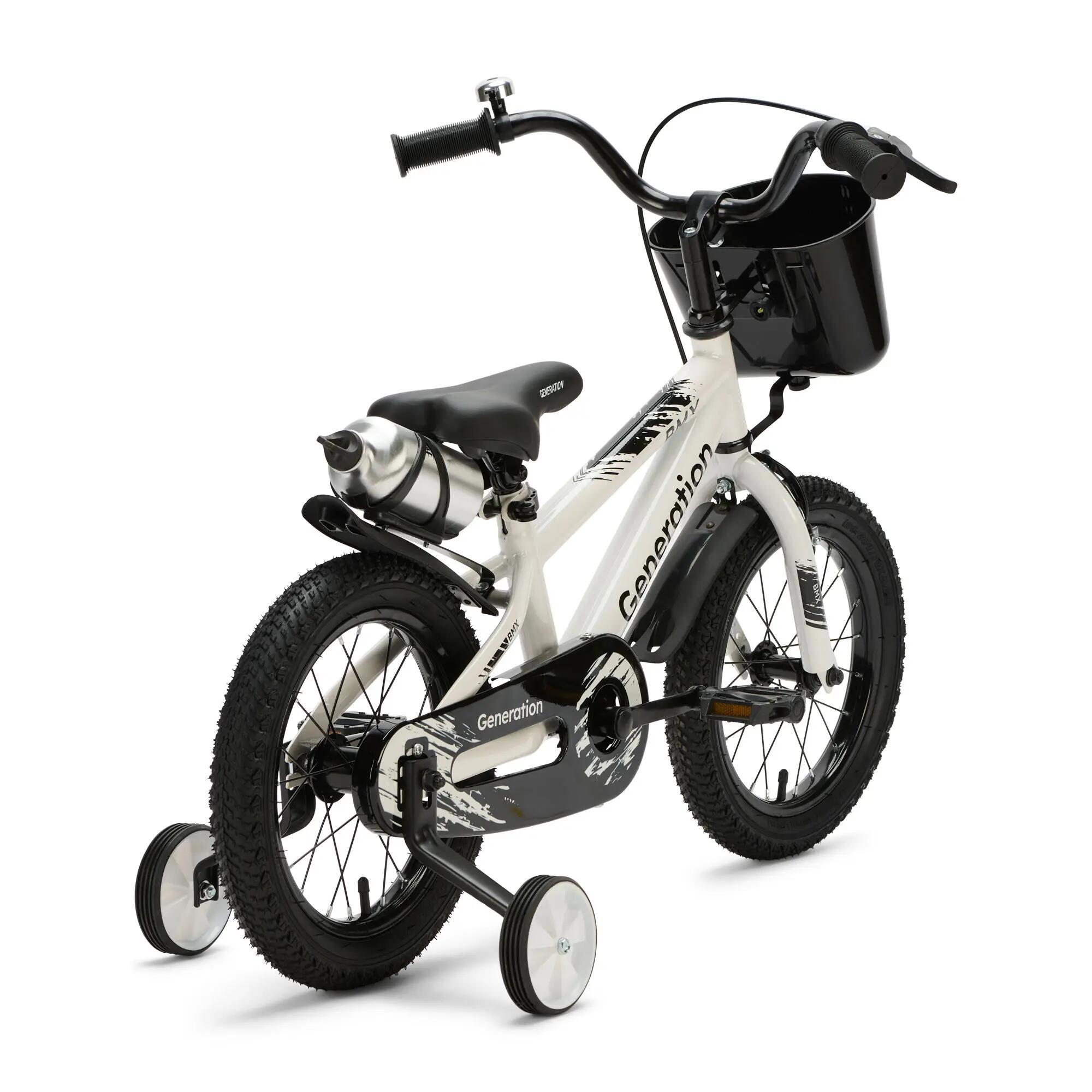 Generation BMX 14 Pollici Bianco – Bicicletta per Bambini – 3-5 Anni 3/4