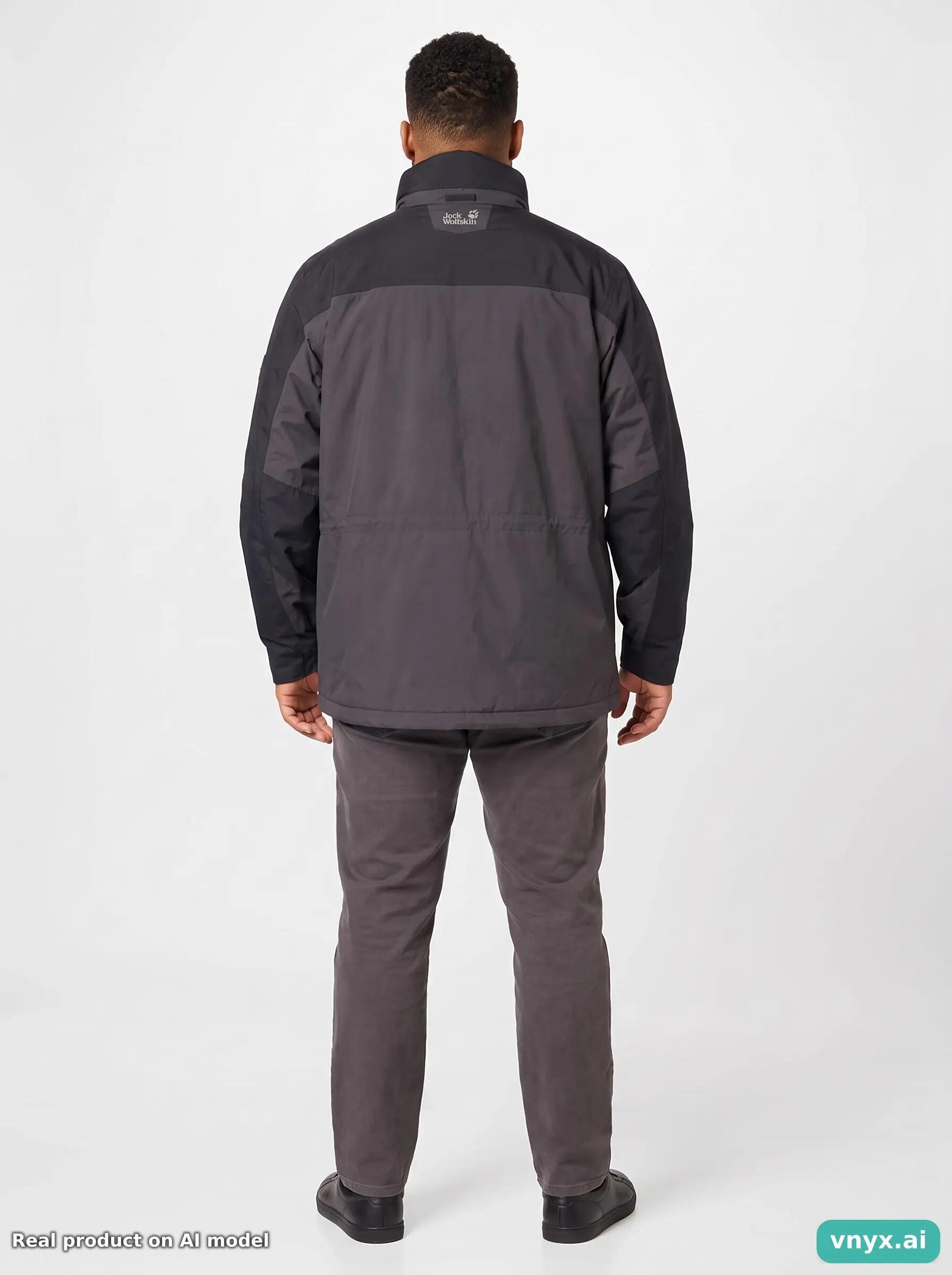 Second Life - Jack Wolfskin Outdoor Jacket in Dark Grey size XXL 4/6