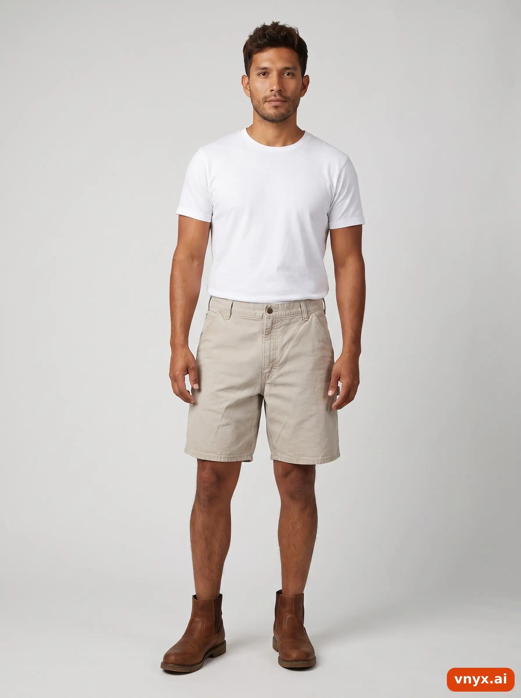 Second Life - Vintage Carhartt Beige Shorts Men W36 3/6