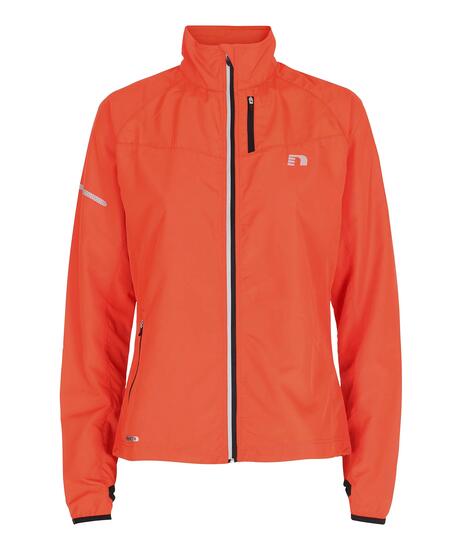 Heren - hardlopen - jas - Race Jacket - normale pasvorm, compacteerbaar - oranje