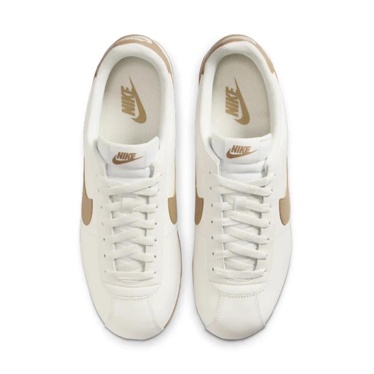 Nike Cortez Leather Sail Gum Yellow Parachute Beige 5/6