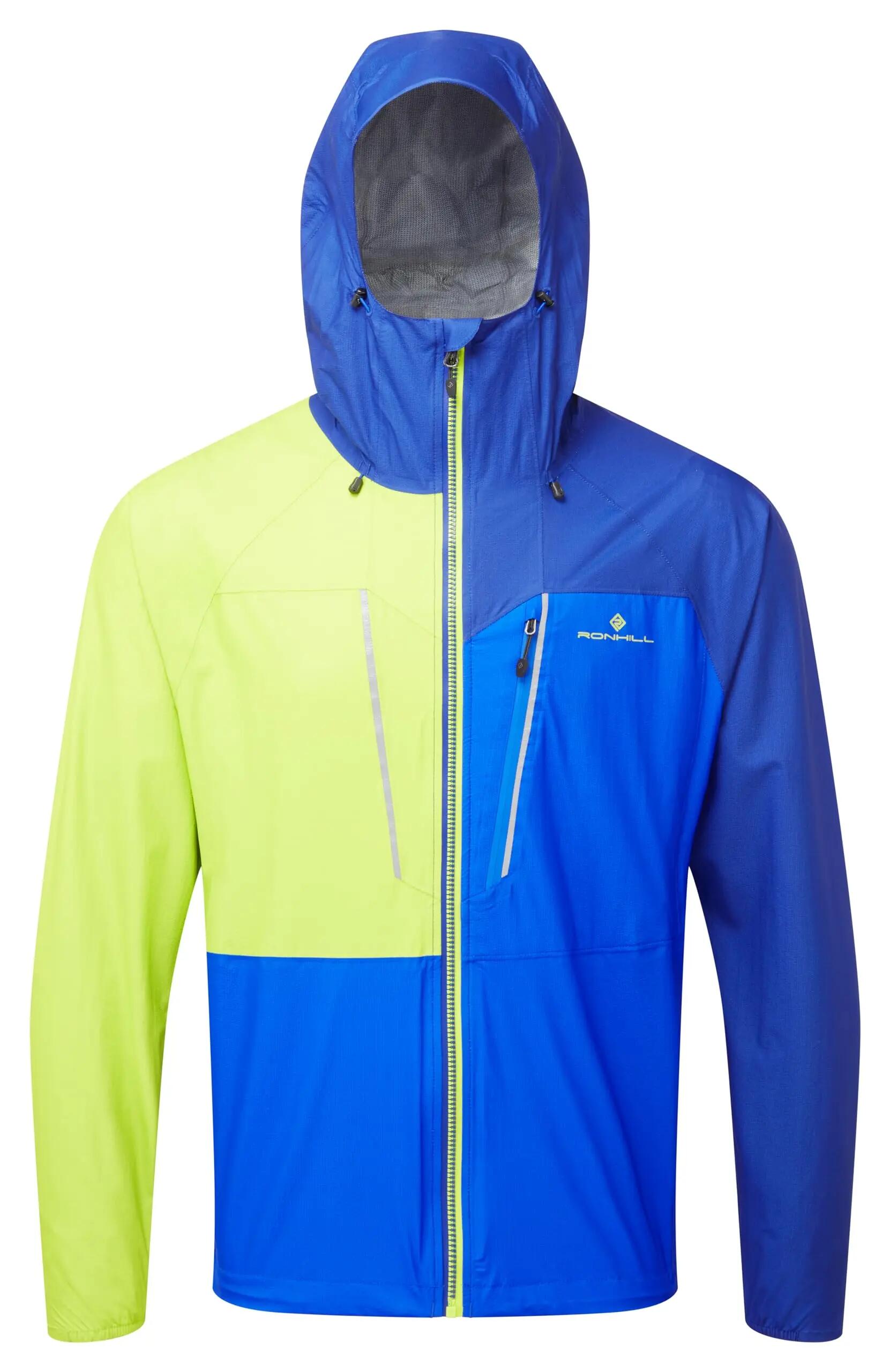 Herren - Laufsport - Jacke - Tech Fortify - blau/grün 1/1