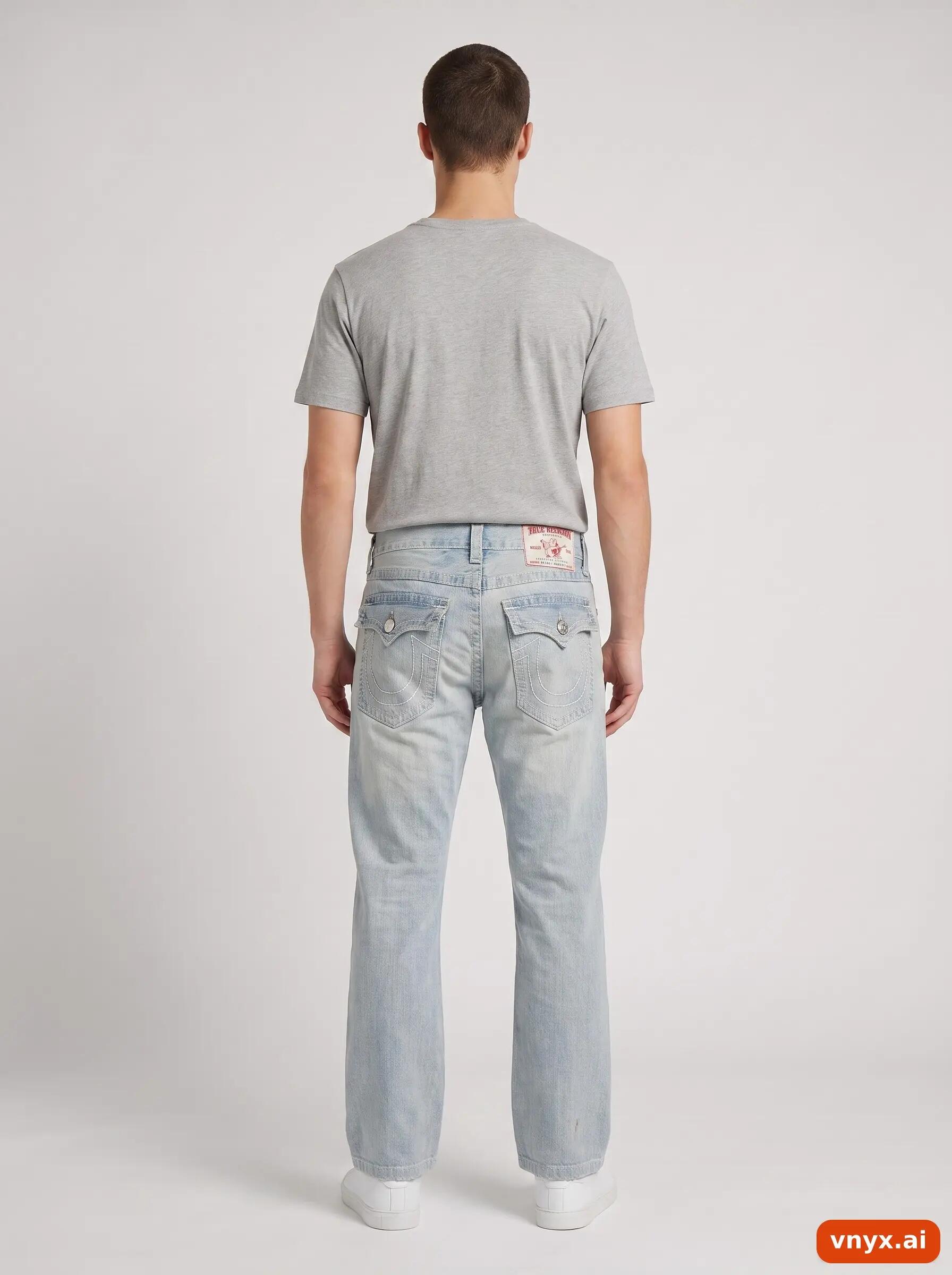 Second Life - Vintage True Religion Blue Jeans Men W38 L29 5/6