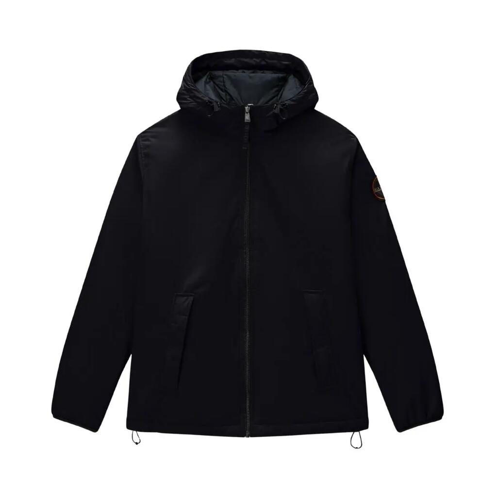 Giubbotto - sport - uomo - regular, cappuccio - Alther - nero