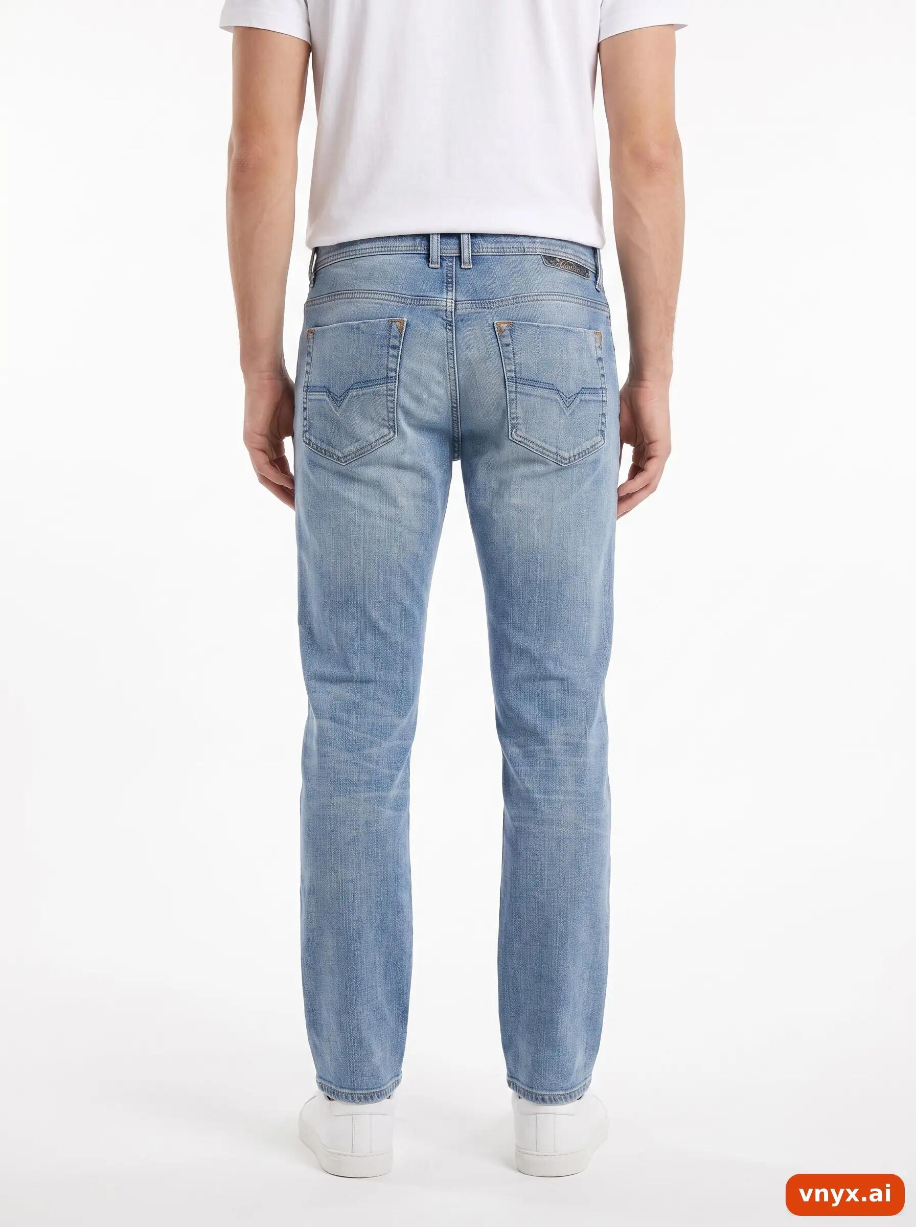 Second Life - Vintage Diesel Blue Jeans Men W34 2/6
