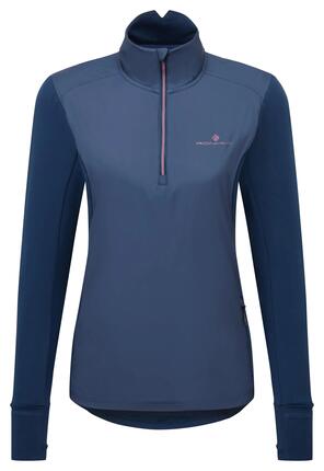 Jas - hardlopen - dames - winddicht - marineblauw