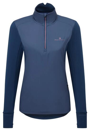 Jas - hardlopen - dames - winddicht - marineblauw
