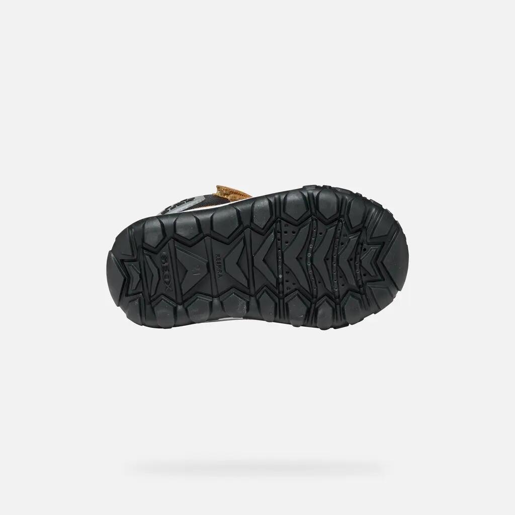 Bottines Bébé Garçon TREKKYUP BABY BOY Tabac/Noir 7/7