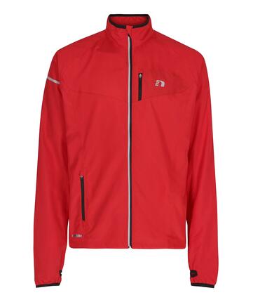 Jas - Hardlopen - Heren - lichtgewicht, mouwloos - RACE - rood