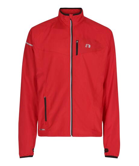 Jas - Hardlopen - Heren - lichtgewicht, mouwloos - RACE - rood