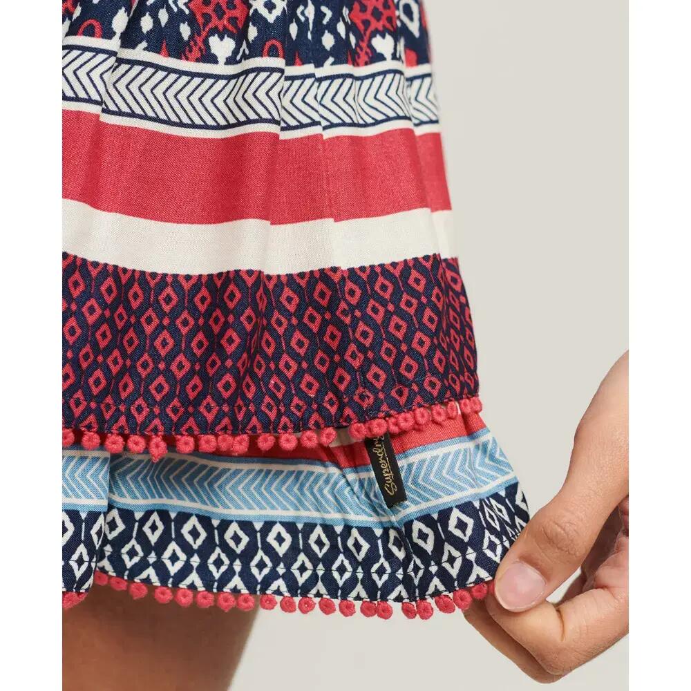 Mini sukně s volány pro ženy Superdry Vintage 4/4