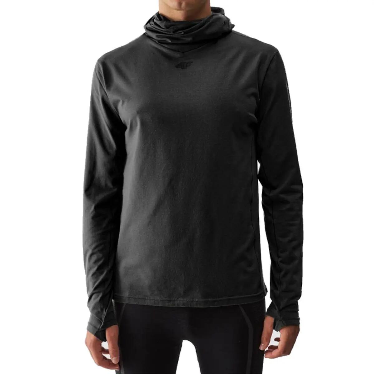 Bluza Termoaktywna Męska 4F Narciarska Snowboardowa 4FDry Czarna 5/6