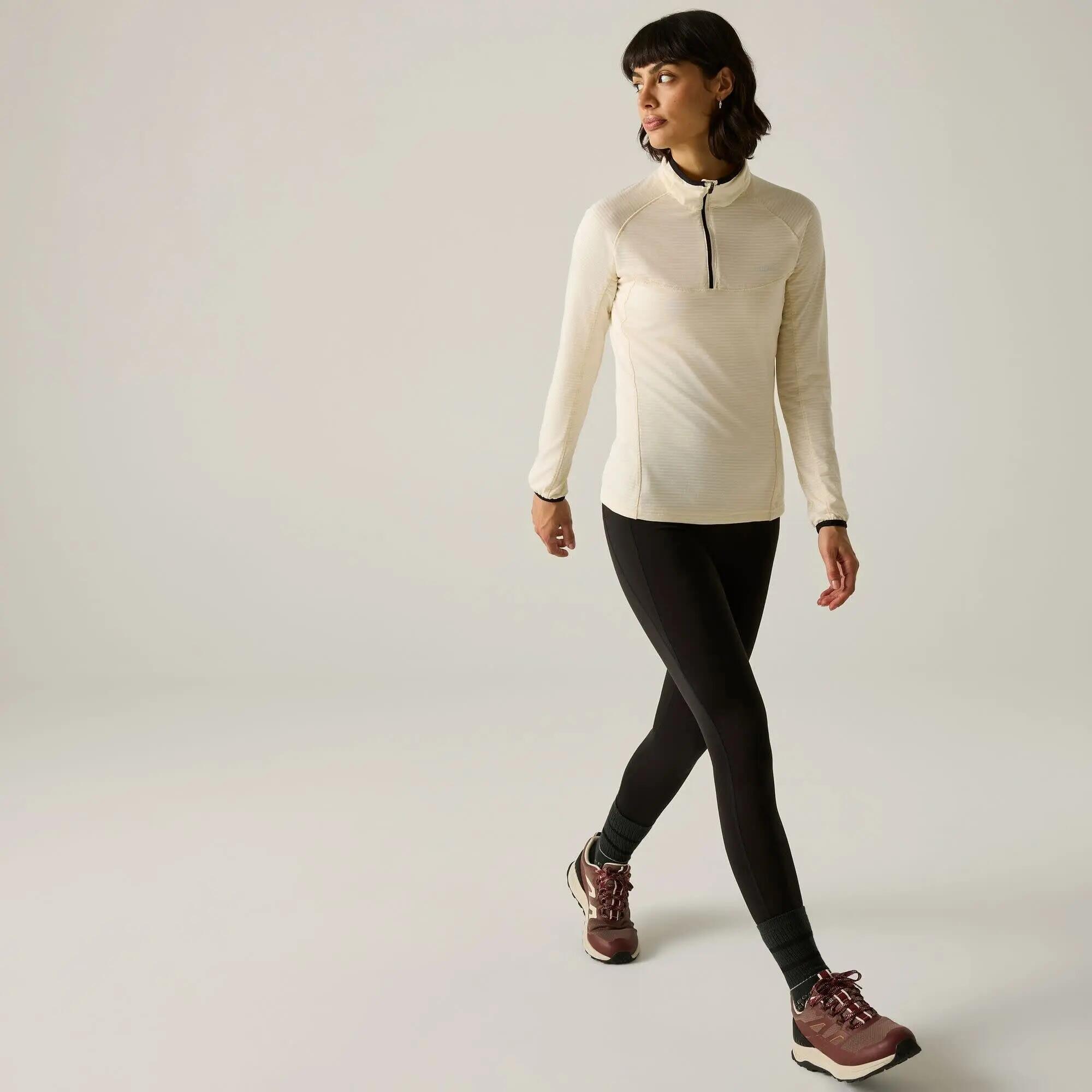 Fleece Pullover Damen - REGATTA Women's Yonder II - LightVanilla 4/7