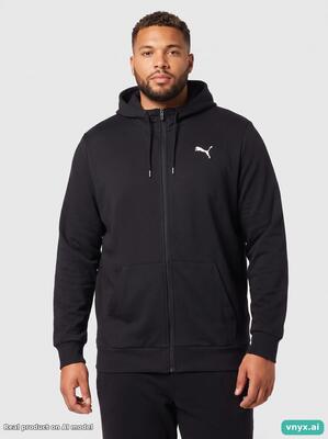 Second life - puma hoodie in black size xl