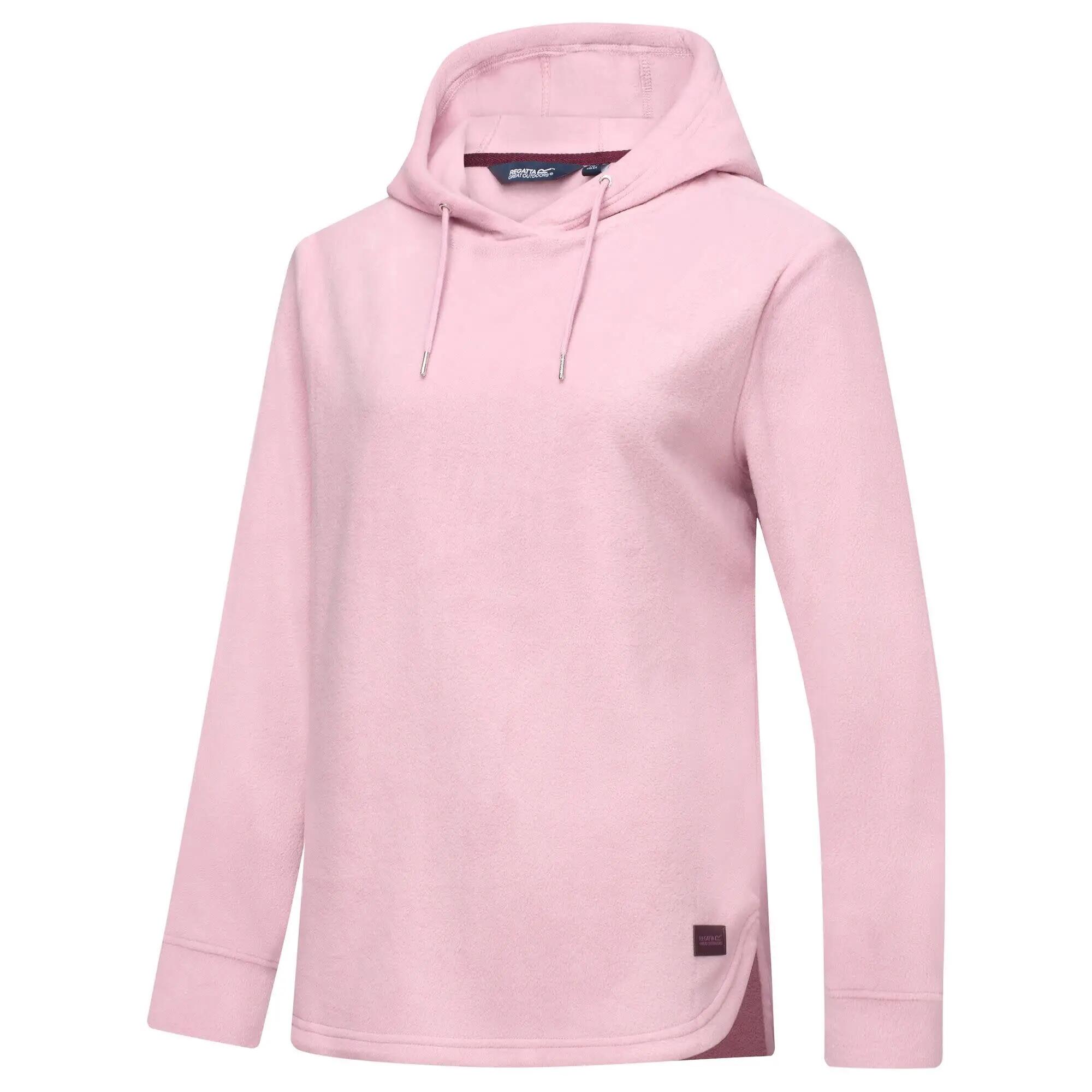 Fleecevesten Truien Dames - REGATTA Mayse Hoody - Powder Lilac Solid 2/7