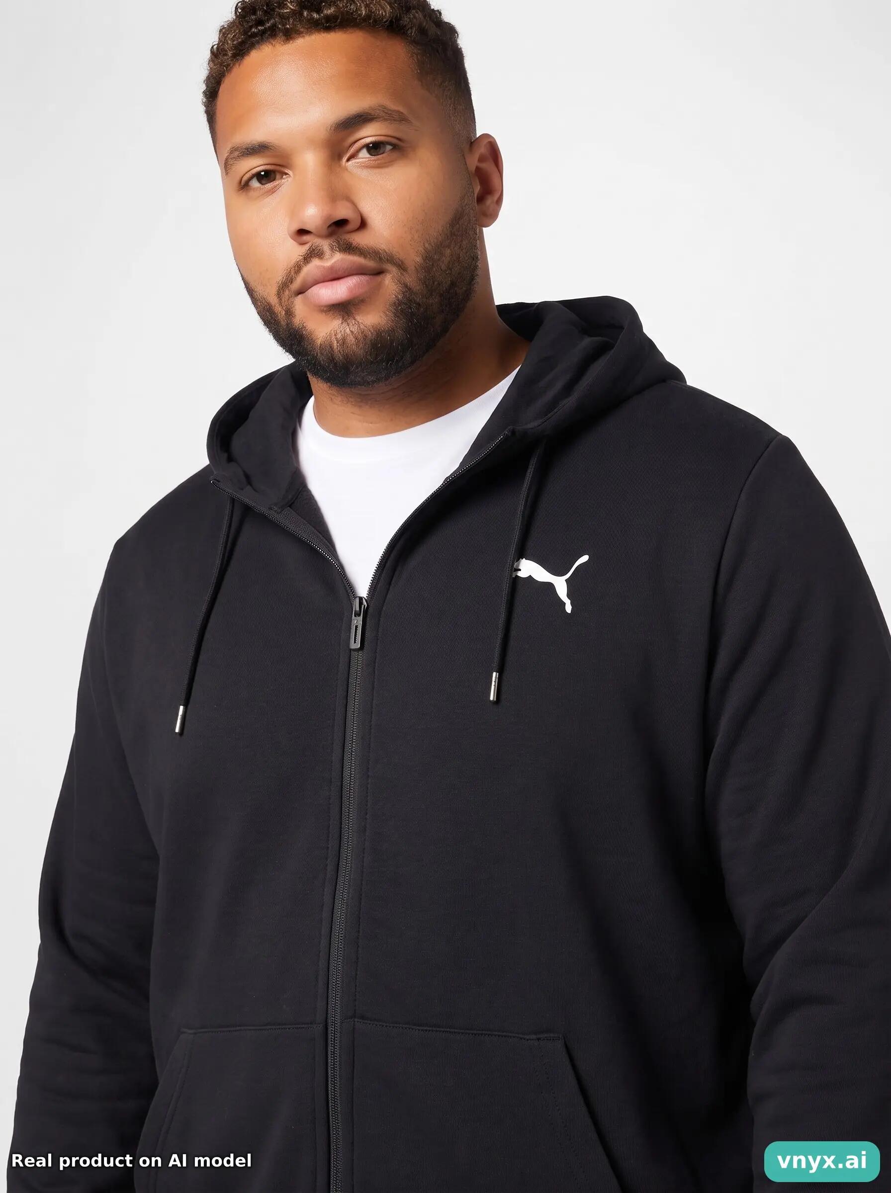 Second Life - Puma Hoodie in Black size XL 5/6