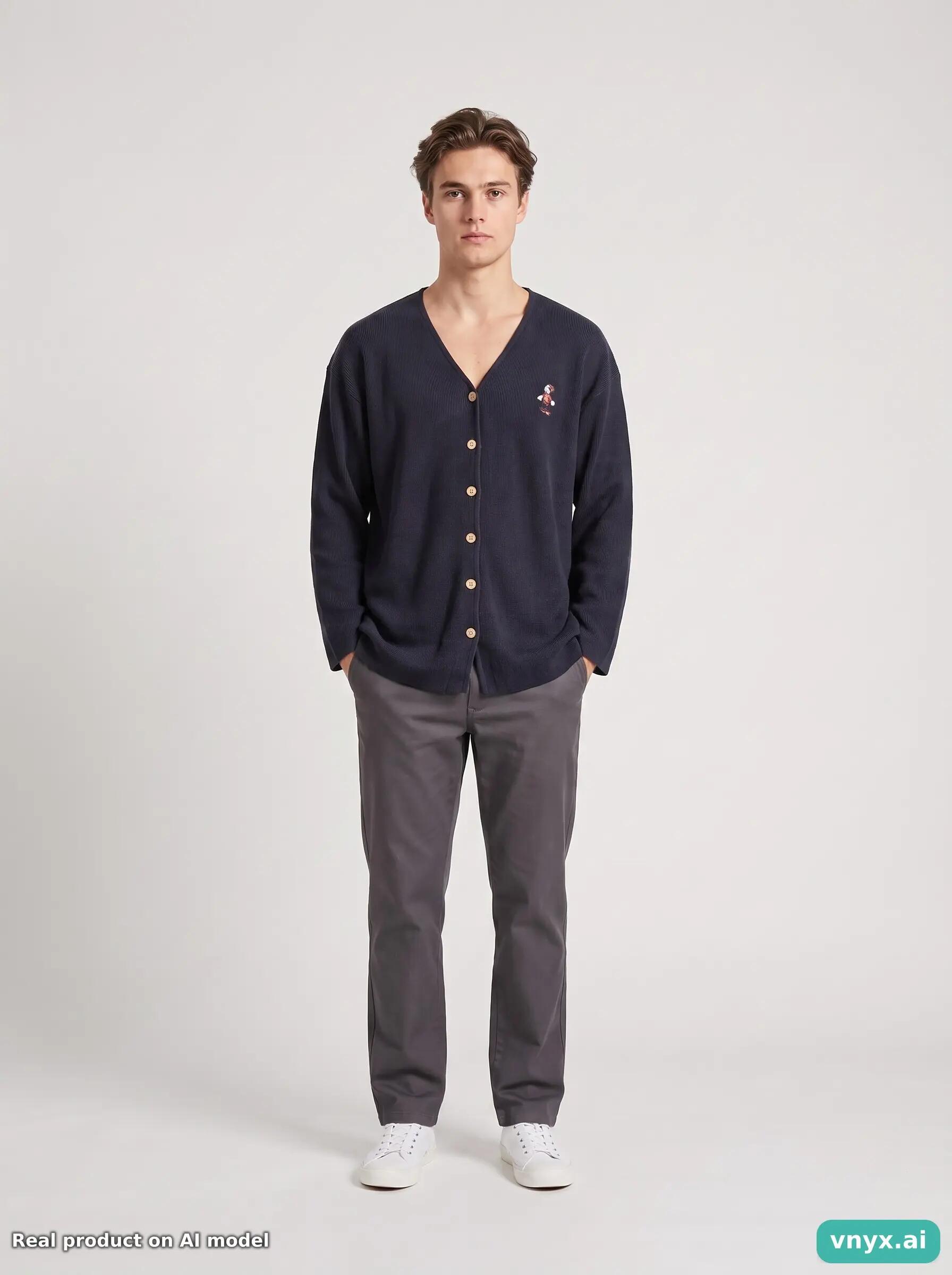 Second Life - Vintage Disney Navy Sweater (for men) 6/6
