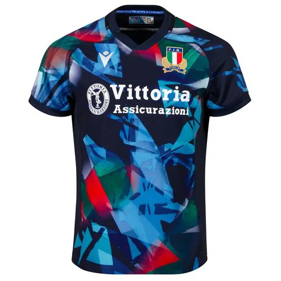 Maillot d'entrainement Italie Rugby Macron 2026/2027