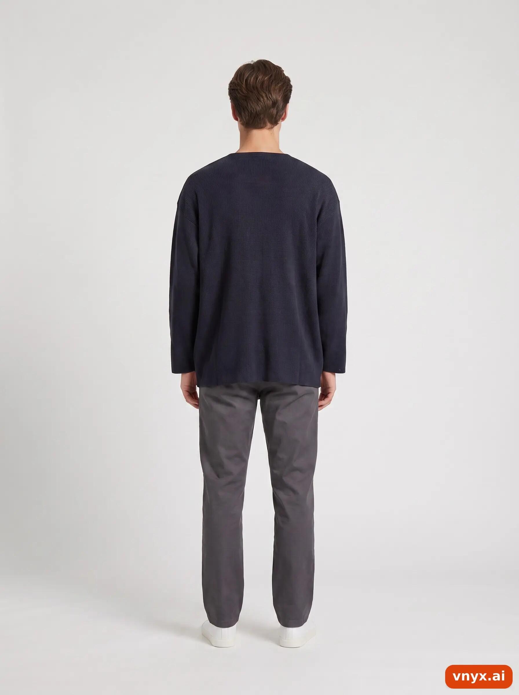 Second Life - Vintage Disney Navy Sweater (for men) 3/6