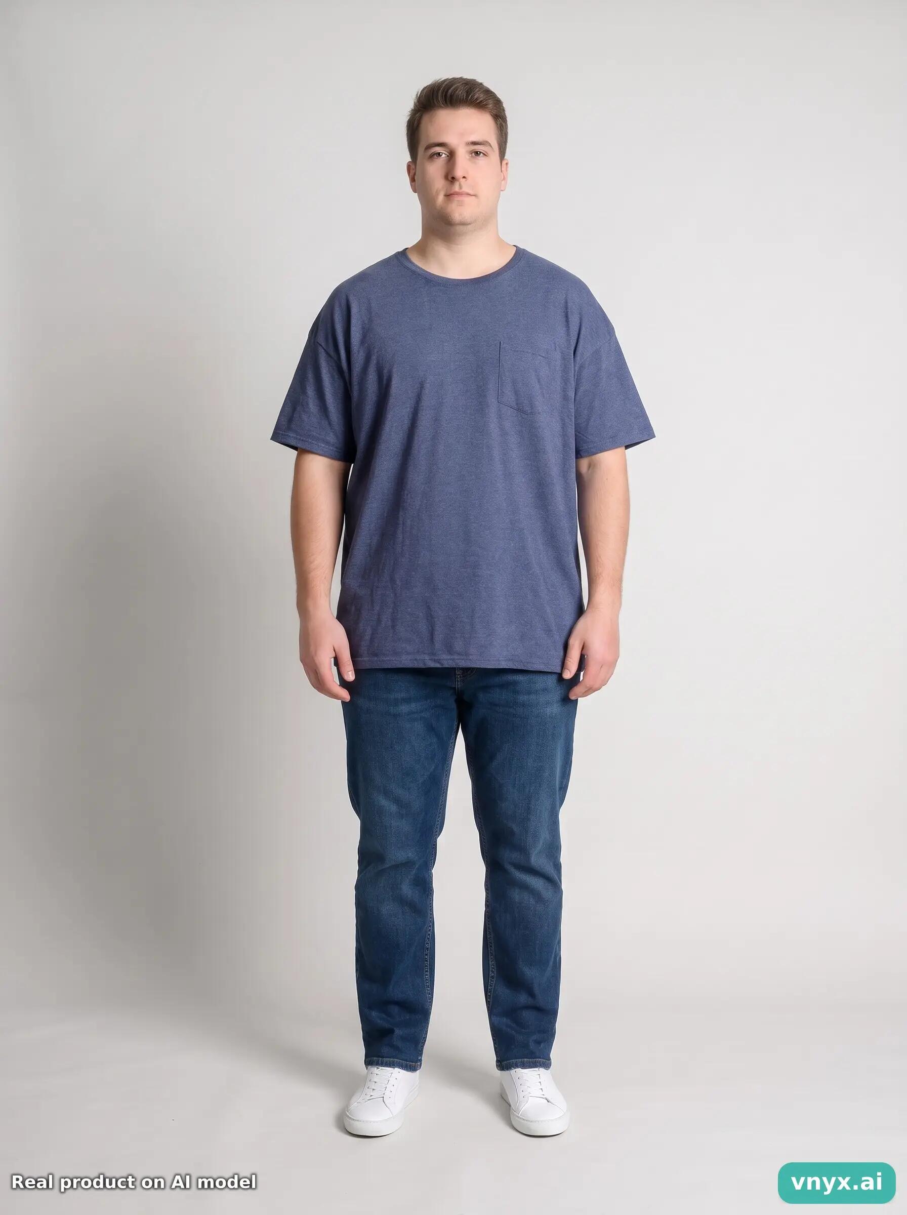 Second Life - Vintage Fruit of the Loom Dark blue Long Sleeve Men XXL 6/6