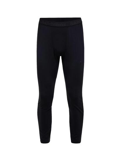 Herren - sport - leggings - magic long john - schwarz
