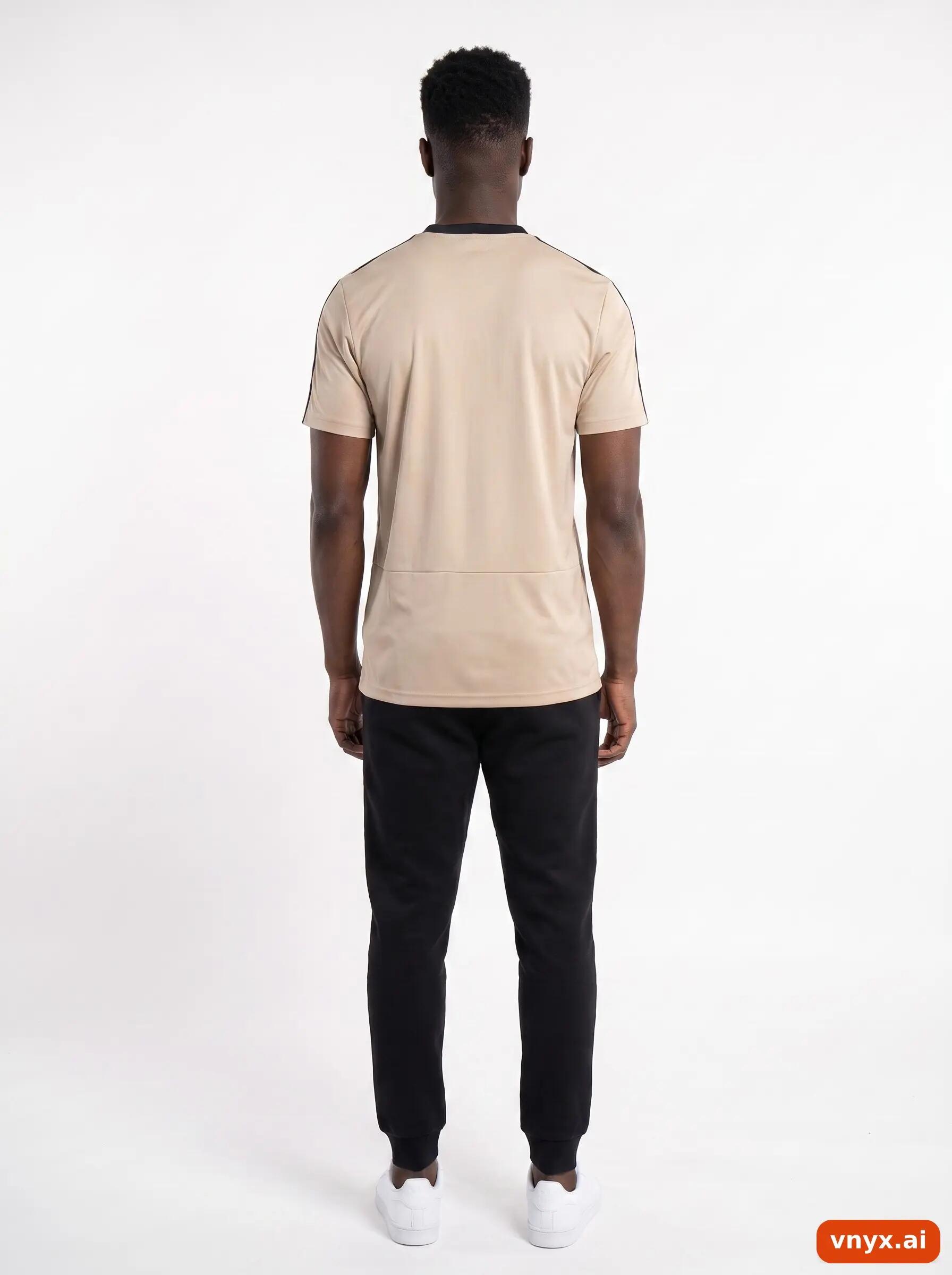 Second Life - Vintage Adidas Warm Beige Sports T-Shirt Men M 4/6