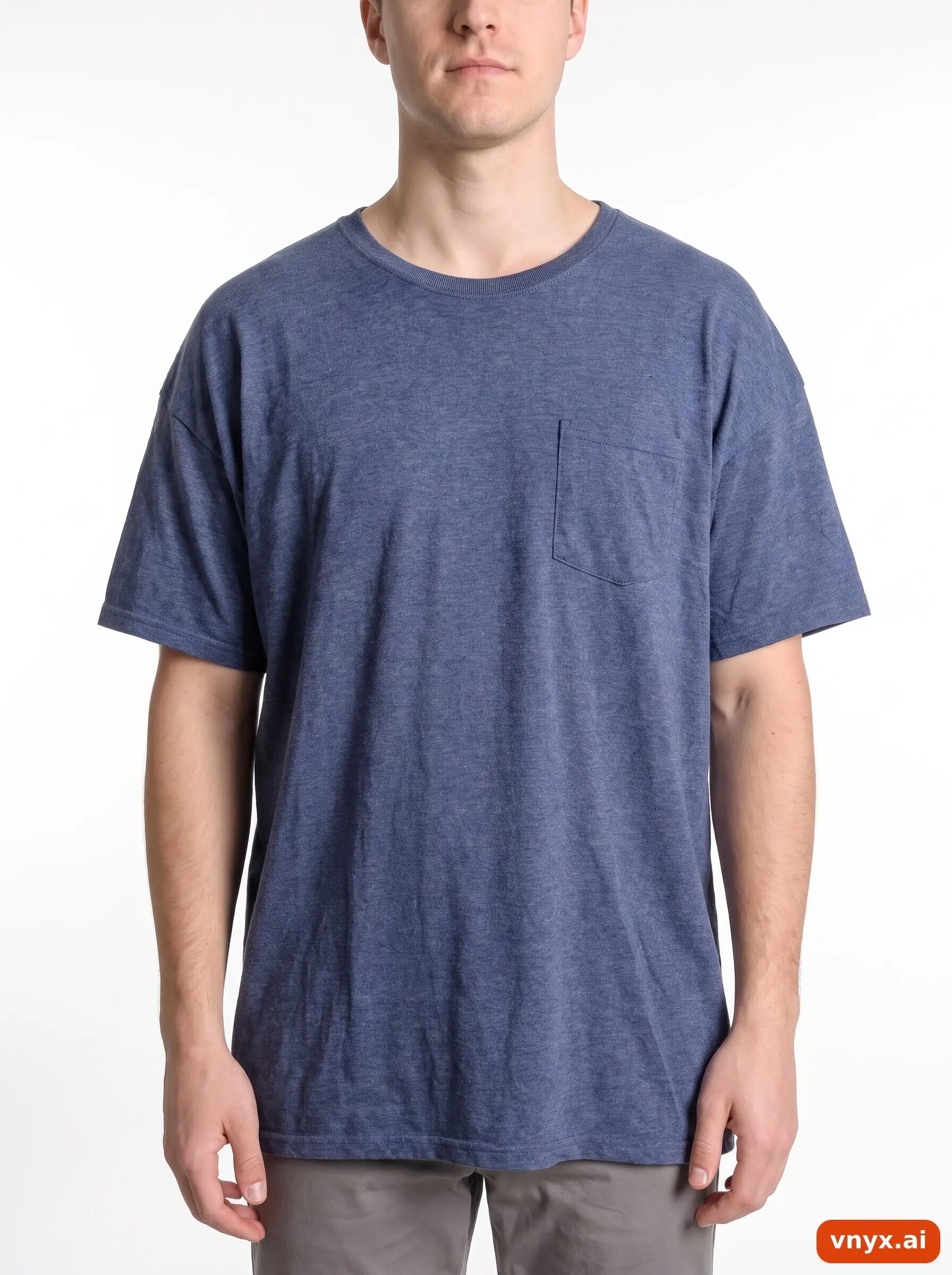 Second Life - Vintage Fruit of the Loom Dark blue Long Sleeve Men XXL 5/6