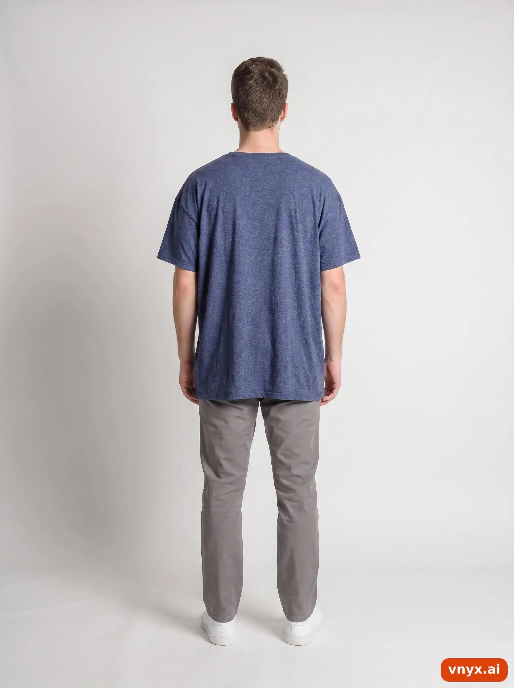 Second Life - Vintage Fruit of the Loom Dark blue Long Sleeve Men XXL 4/6