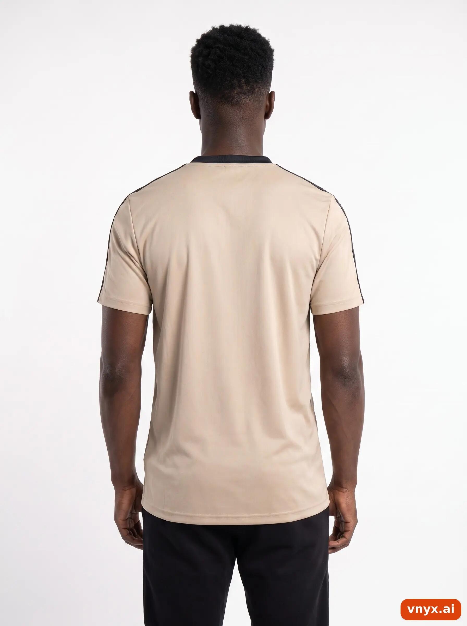 Second Life - Vintage Adidas Warm Beige Sports T-Shirt Men M 2/6