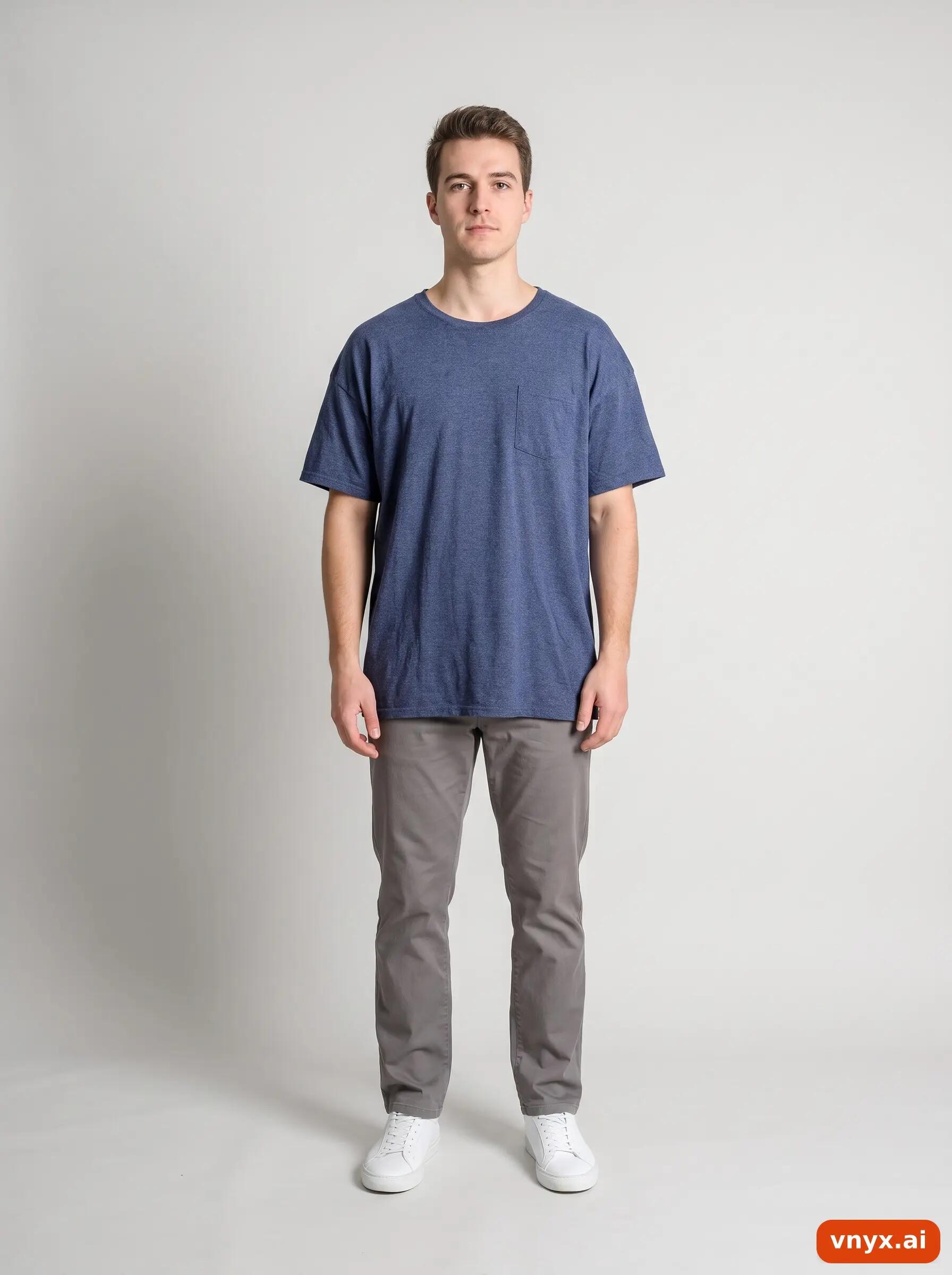 Second Life - Vintage Fruit of the Loom Dark blue Long Sleeve Men XXL 3/6