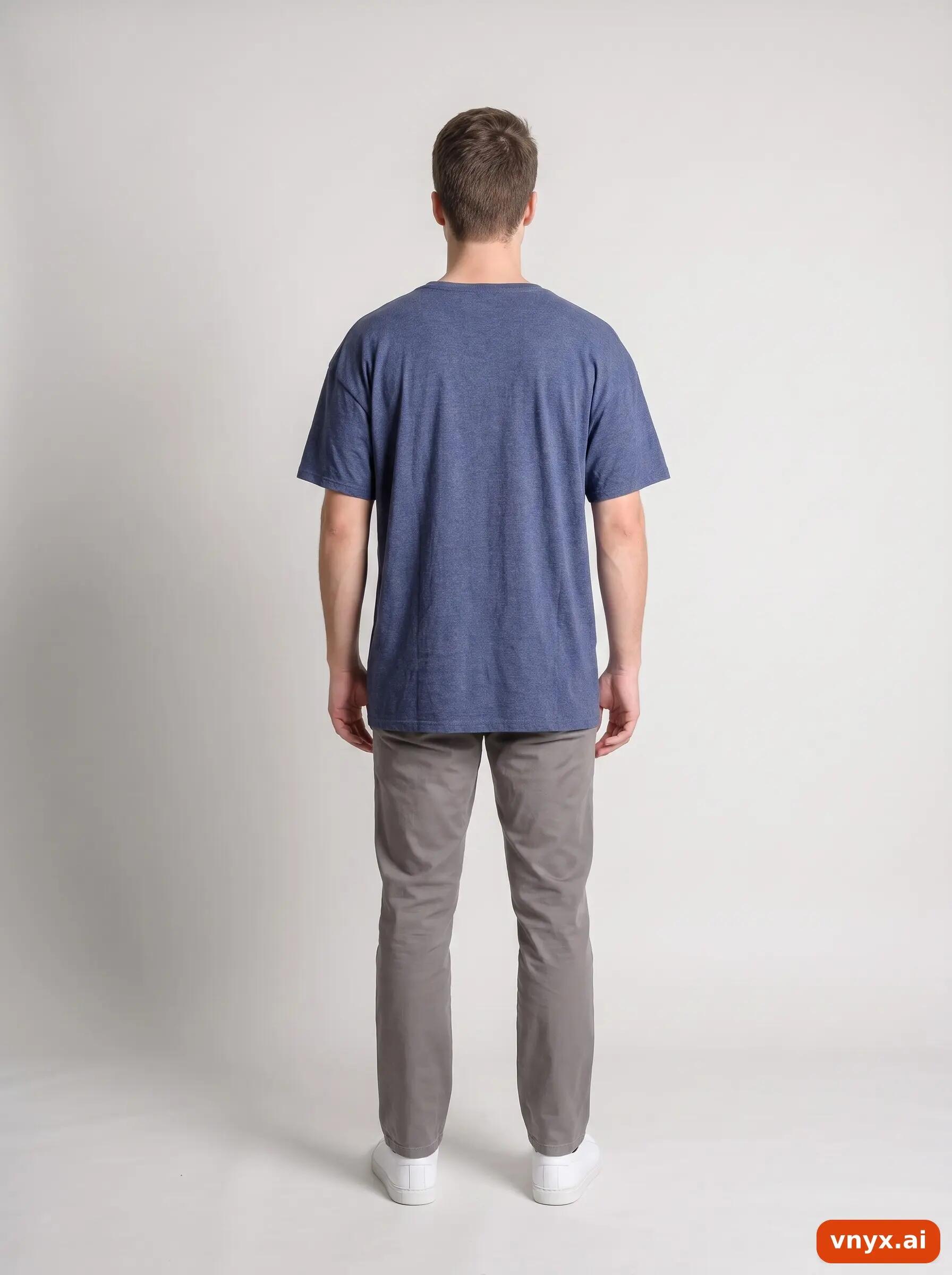 Second Life - Vintage Fruit of the Loom Dark blue Long Sleeve Men XXL 2/6