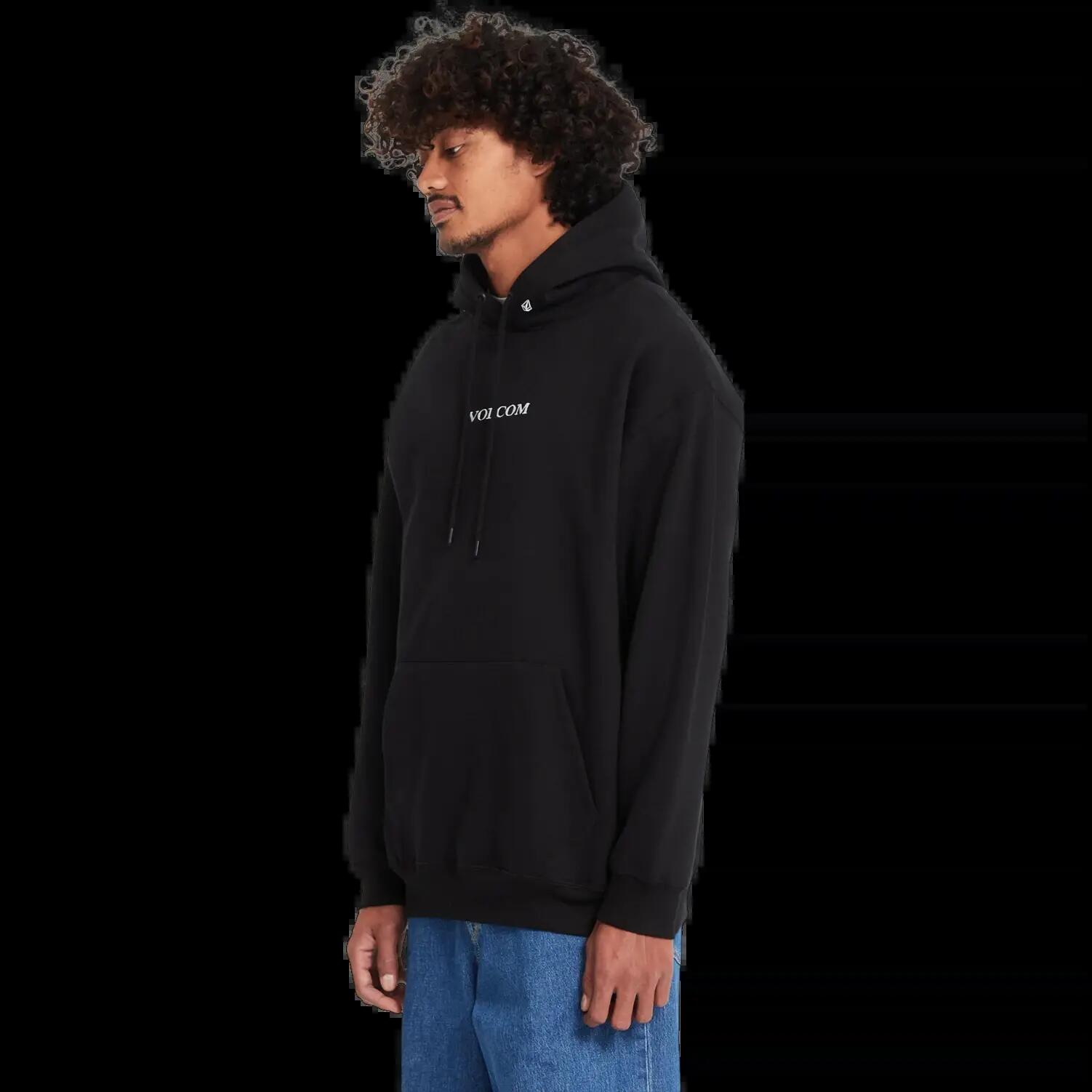 Felpa con cappuccio Volcom VOLCOM STONE PO Nera 3/7