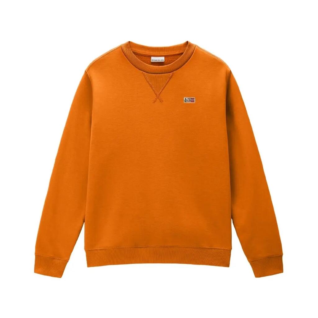 Napapijri Buri men's orange sweatshirt