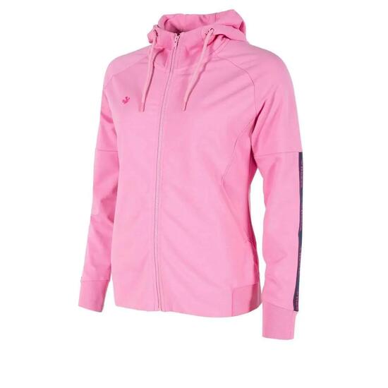 Sweatshirt à capuche femme - Sport - Zippé - STUDIO - Soft Rose