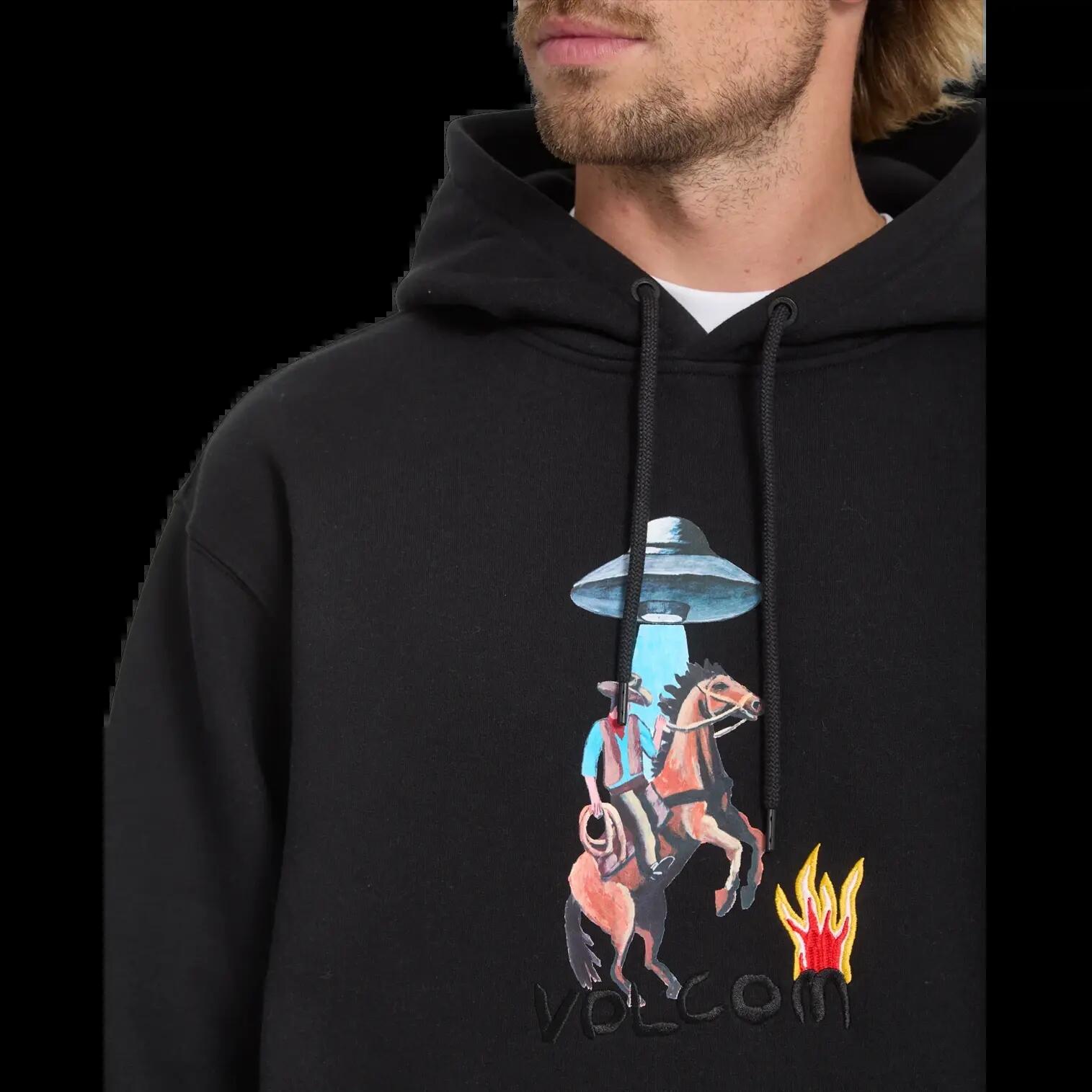 Sudadera con capucha Volcom FA MICKEY MASON PO 2 Negro 4/5
