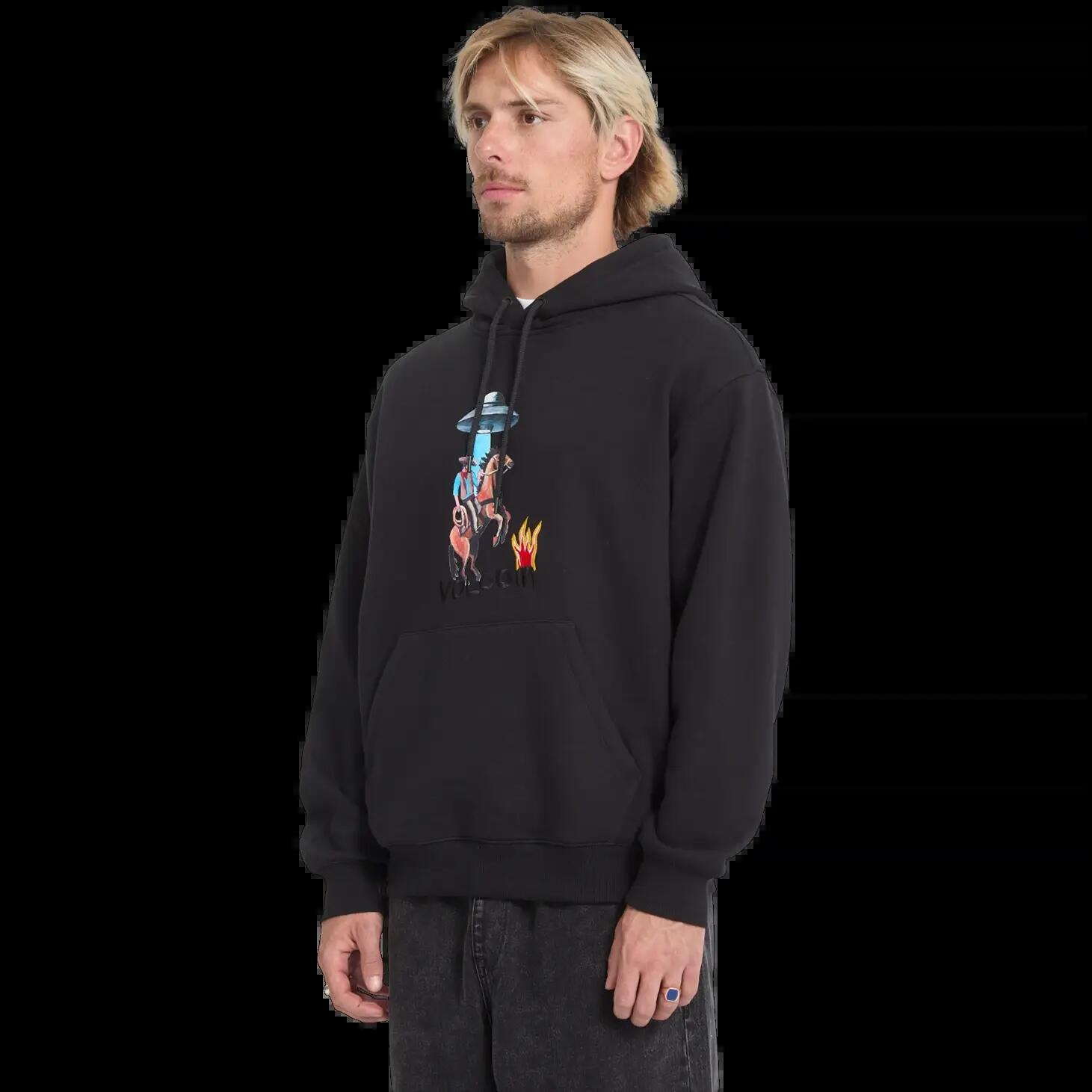 Sudadera con capucha Volcom FA MICKEY MASON PO 2 Negro 3/5