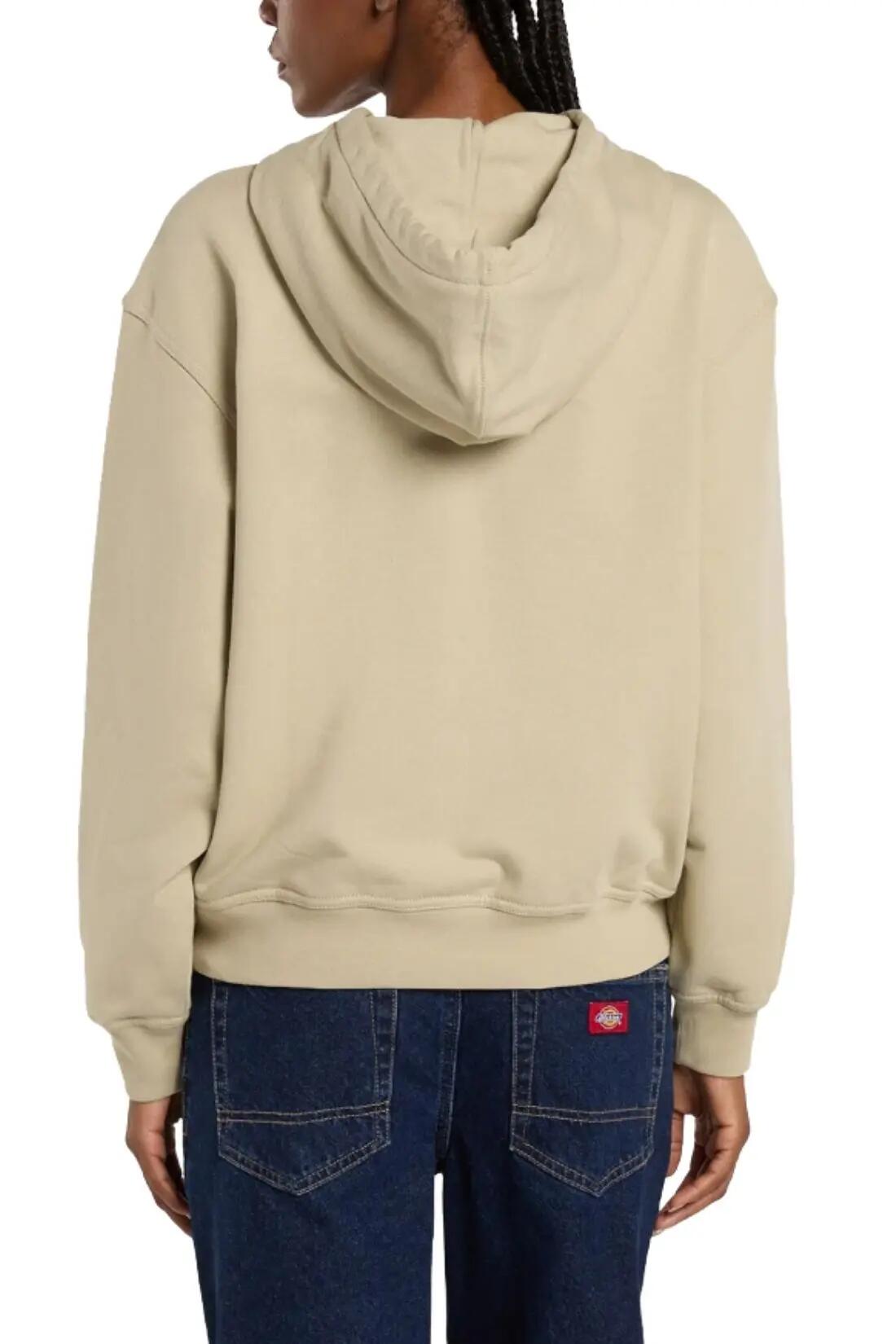 Felpa - Sportswear - Donna - Loretto - Relaxed, sabbia 3/4