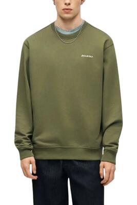 Sweater - sportswear - heren - loretto - relaxed fit, ronde hals - groen