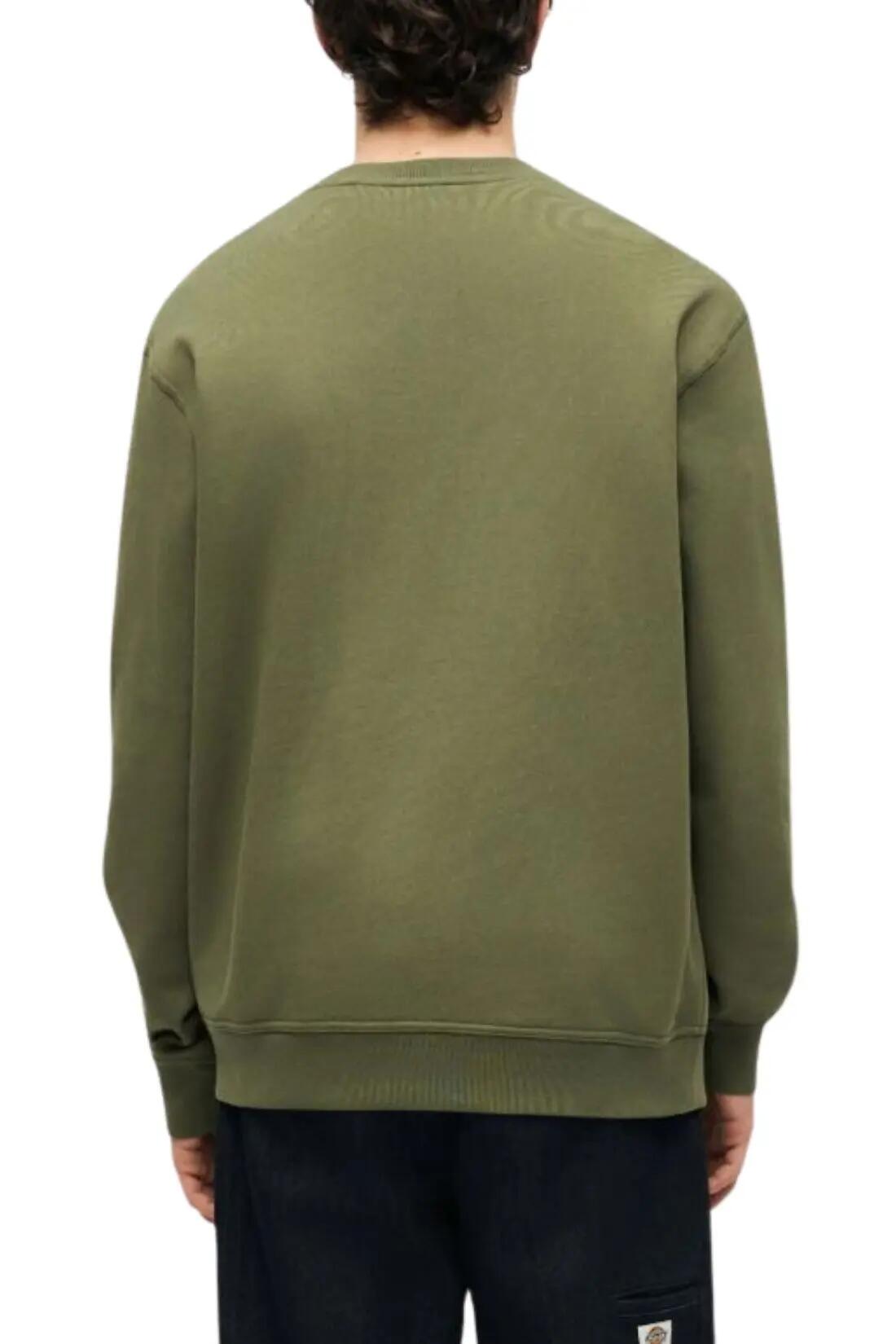 Felpa - Sportswear - Uomo - Girocollo, vestibilità relaxed - Loretto - Verde 3/3