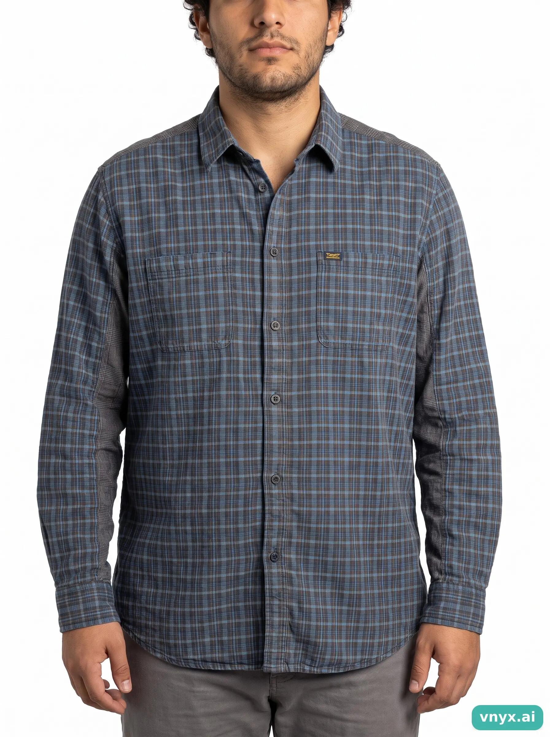 Second Life - Vintage Replay Blue Casual Shirt Men L 5/6