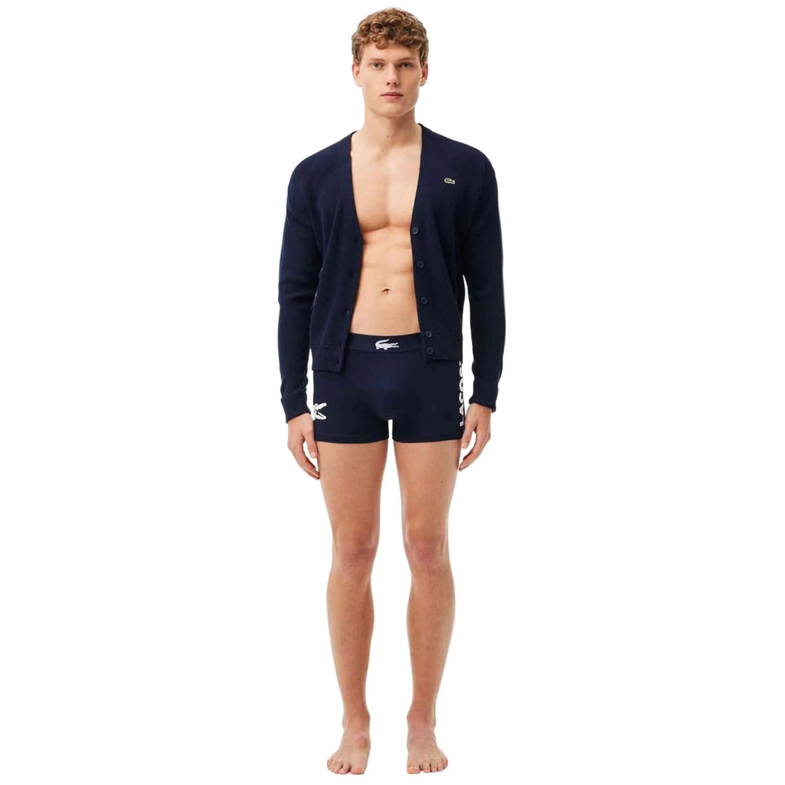 Pack de caleçons Lacoste modèle 5H1291-BCK pour homme 5/5