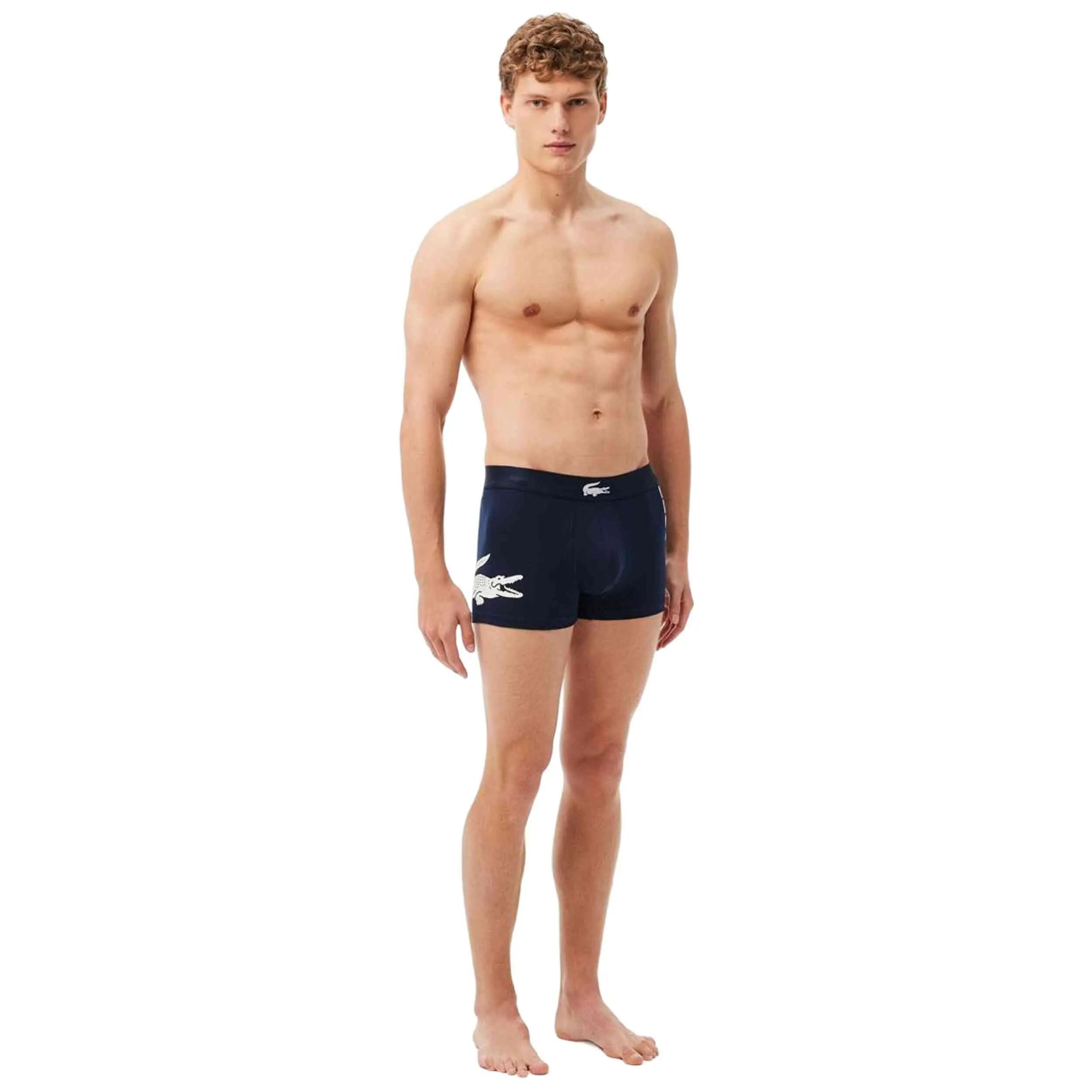 Pack de caleçons Lacoste modèle 5H1291-BCK pour homme 4/5