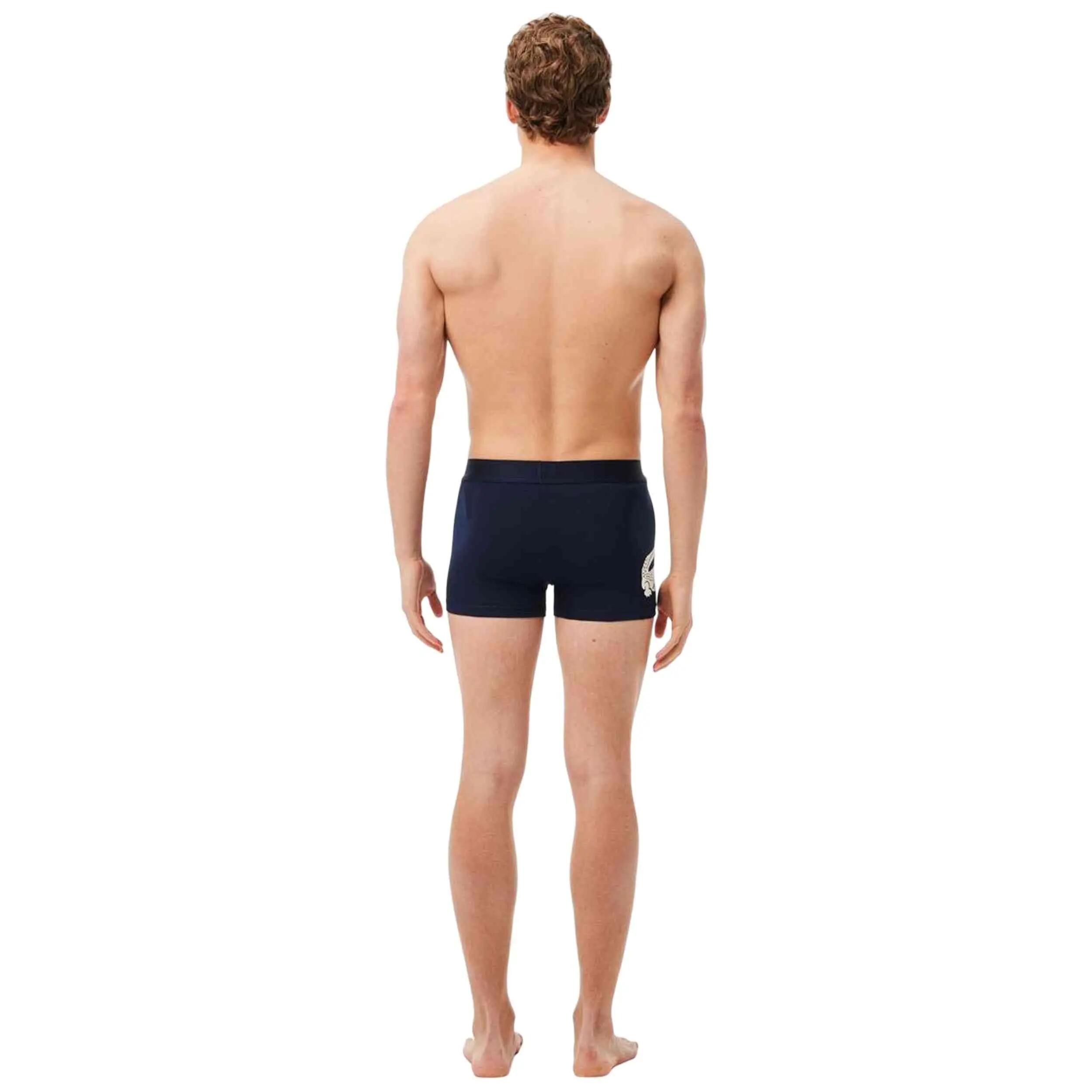 Pack de caleçons Lacoste modèle 5H1291-BCK pour homme 3/5