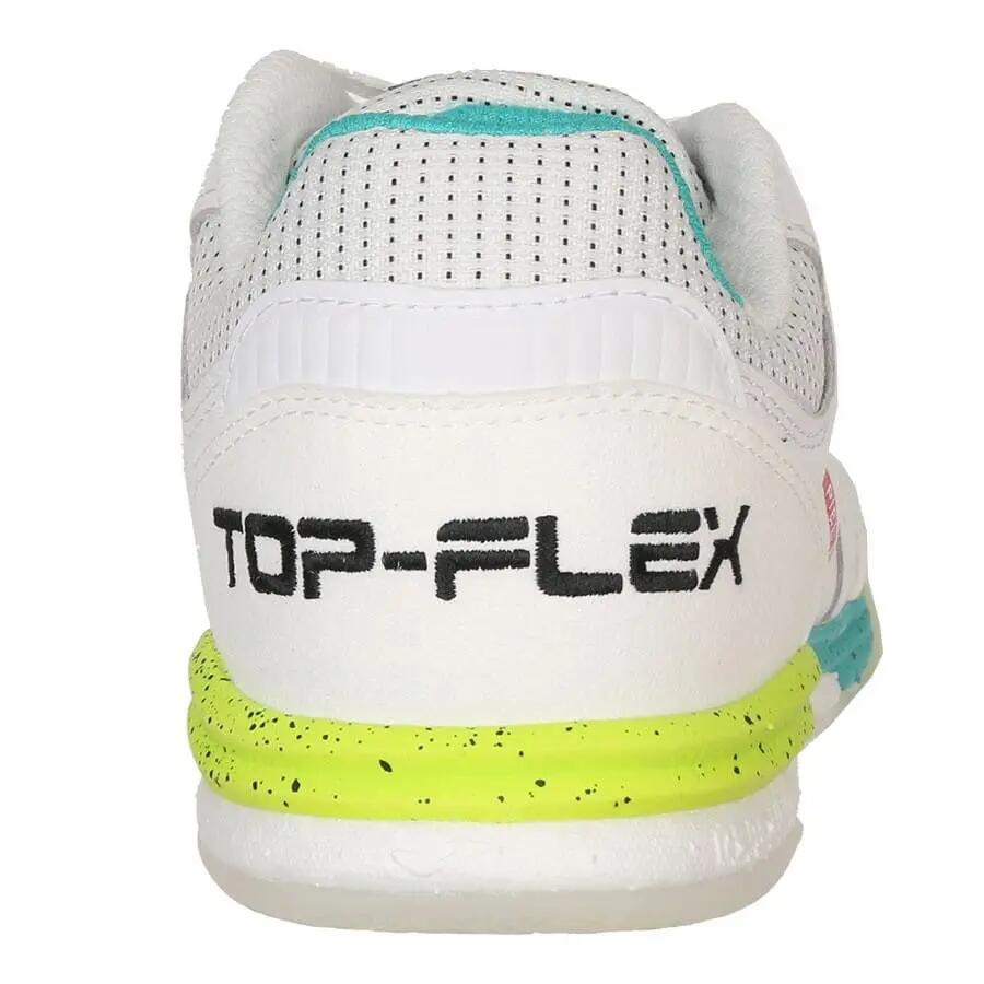 Zapatillas Fútbol Sala Adulto Joma Top Flex Rebound 26 IN Blanco 3/4
