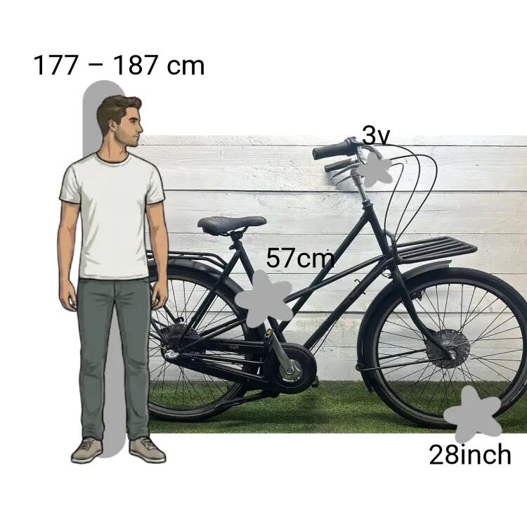 Bicicleta usada Azor Transportfiets 2/4