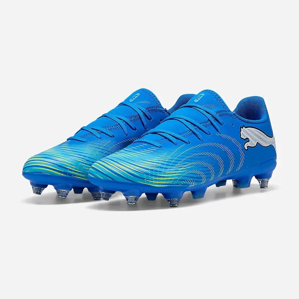 Puma Future 9 Play SG Ghete de Fotbal Albastre 6/7