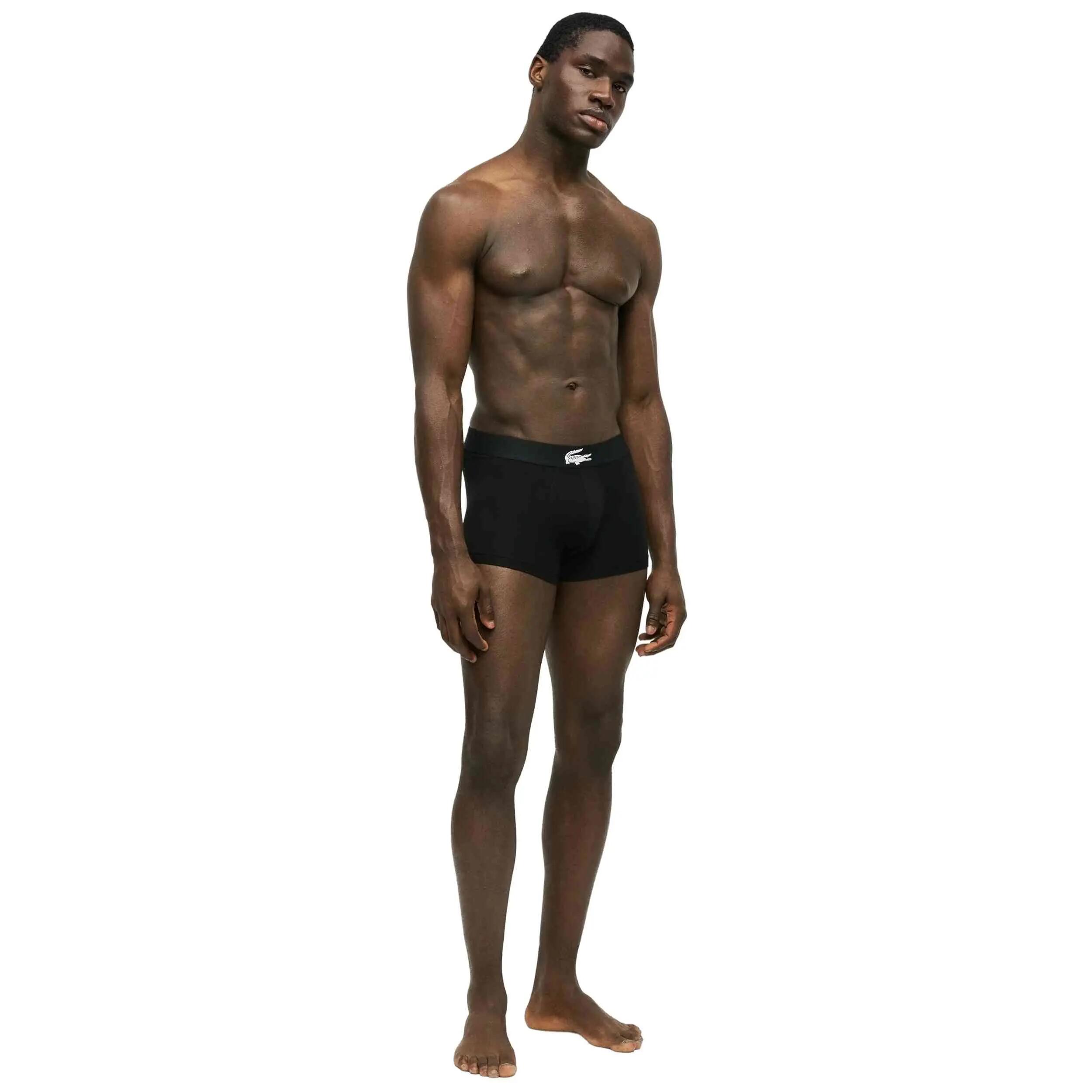 Pack de calzoncillos Lacoste modelo 124-16007035683160 para hombre 2/5