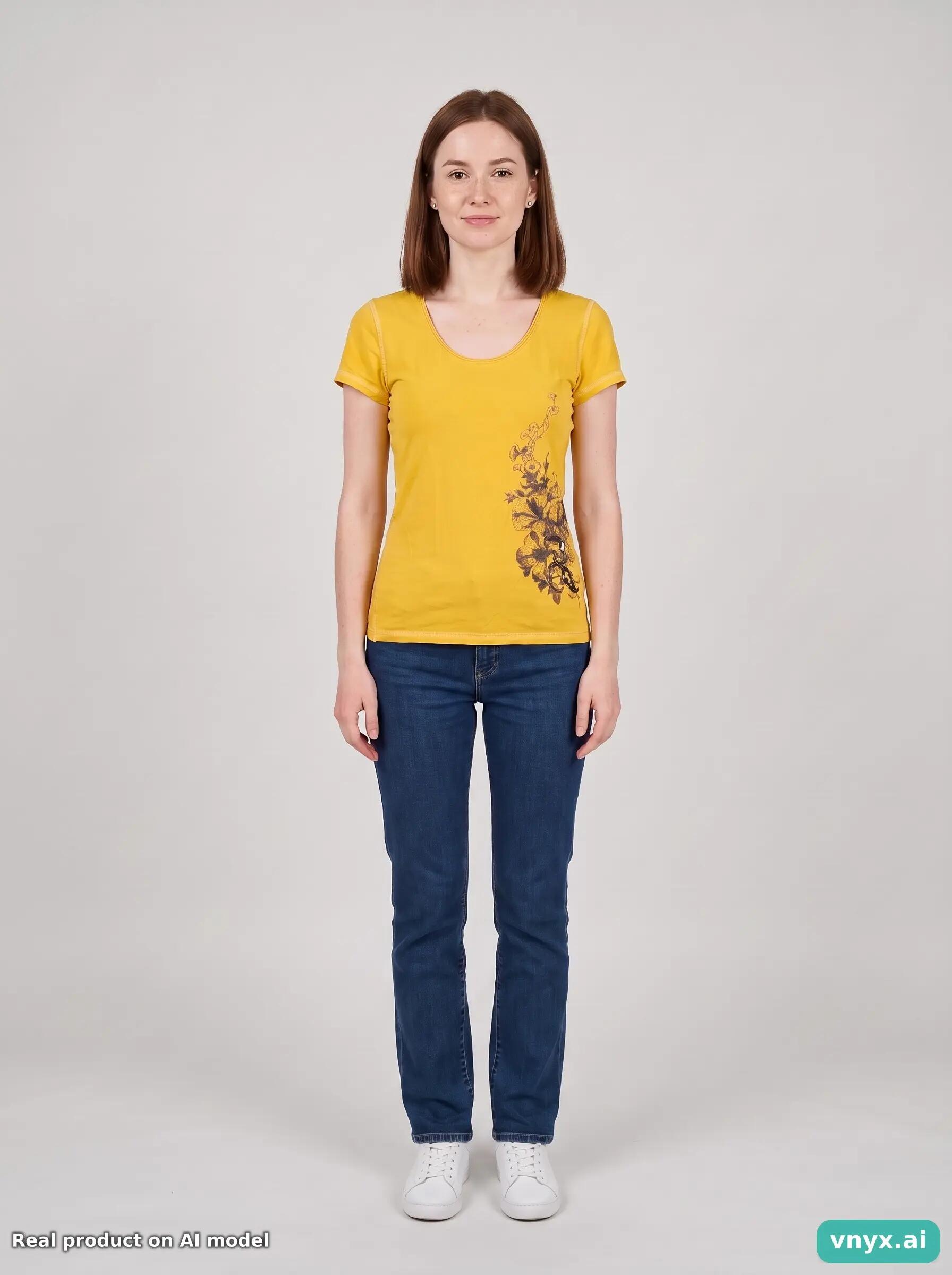 Second Life - Vintage Replay Yellow T-Shirts Women S 6/6