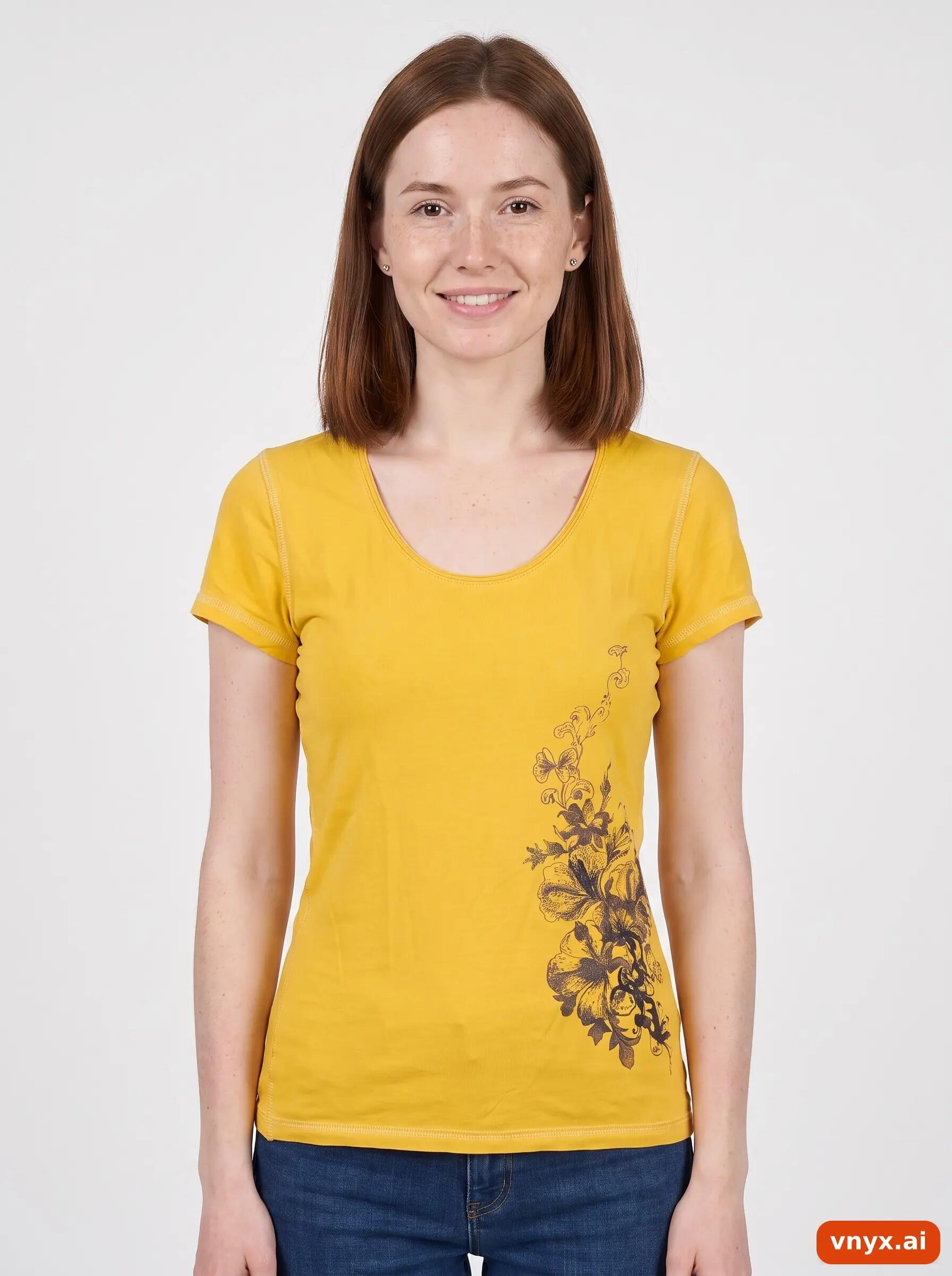 Second Life - Vintage Replay Yellow T-Shirts Women S 5/6
